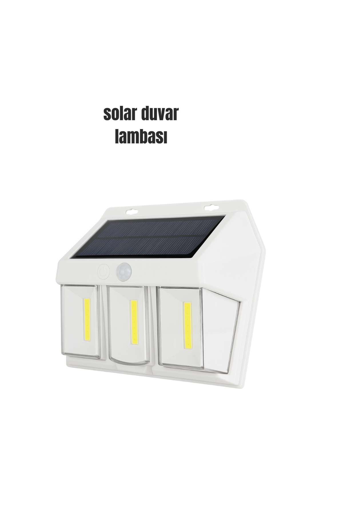 Suya Dayanıklı Solar Duvar Lambası – Akıllı Gece Sensörlü Işık
