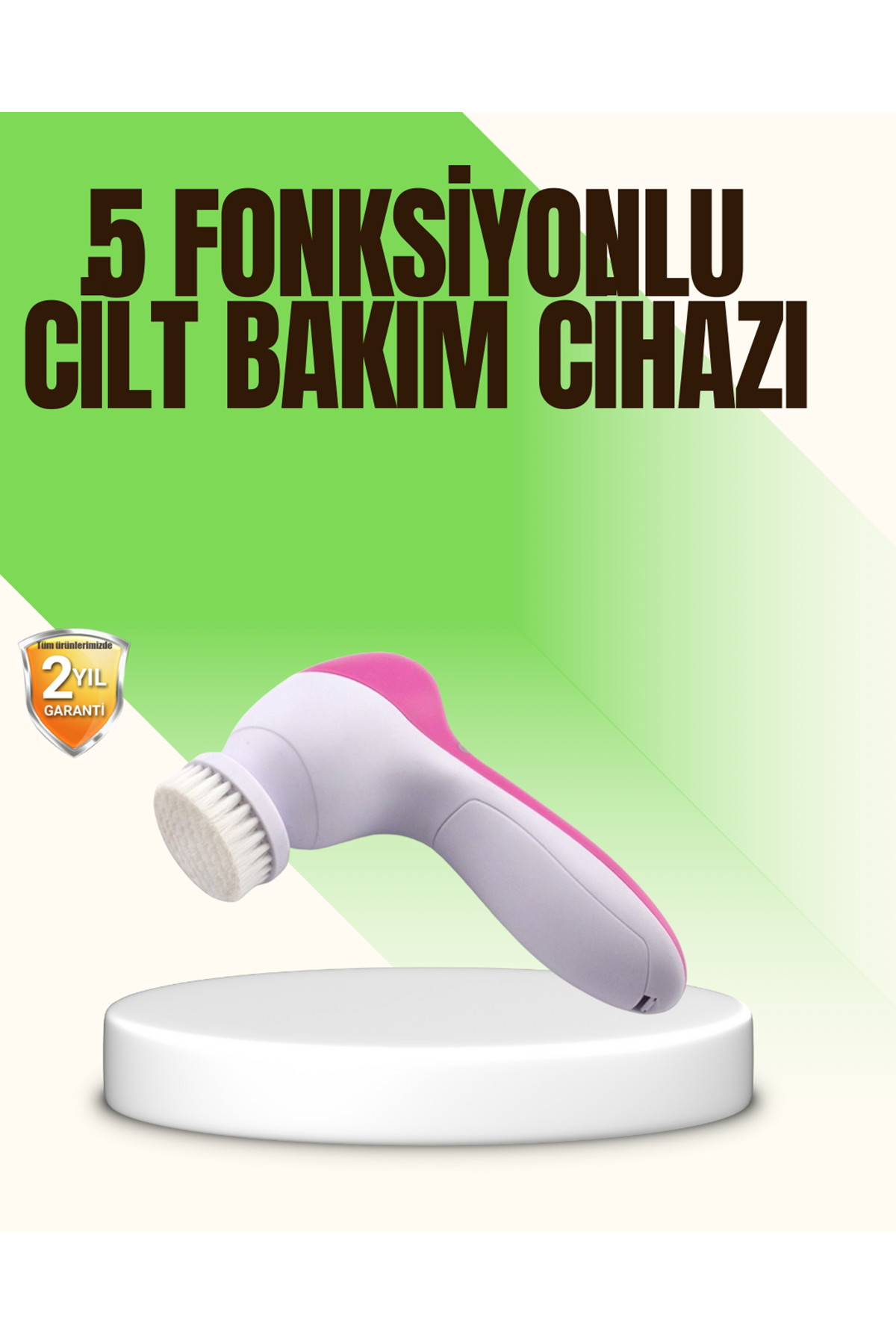 5 in 1 Elektrikli Yüz Temizleme ve Masaj Cihazı