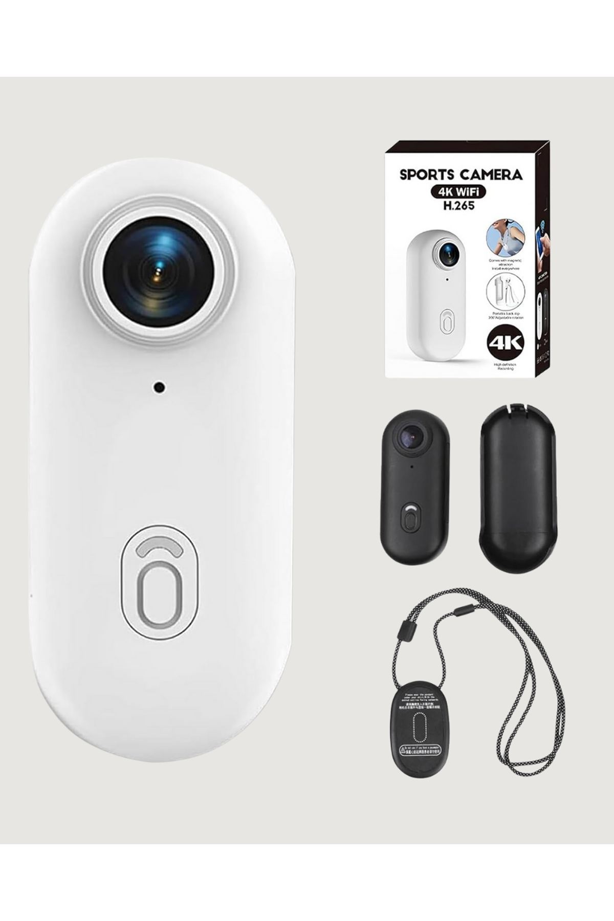Şarj Edilebilir Uzun Ömürlü Mini Spor Kamera Full HD
