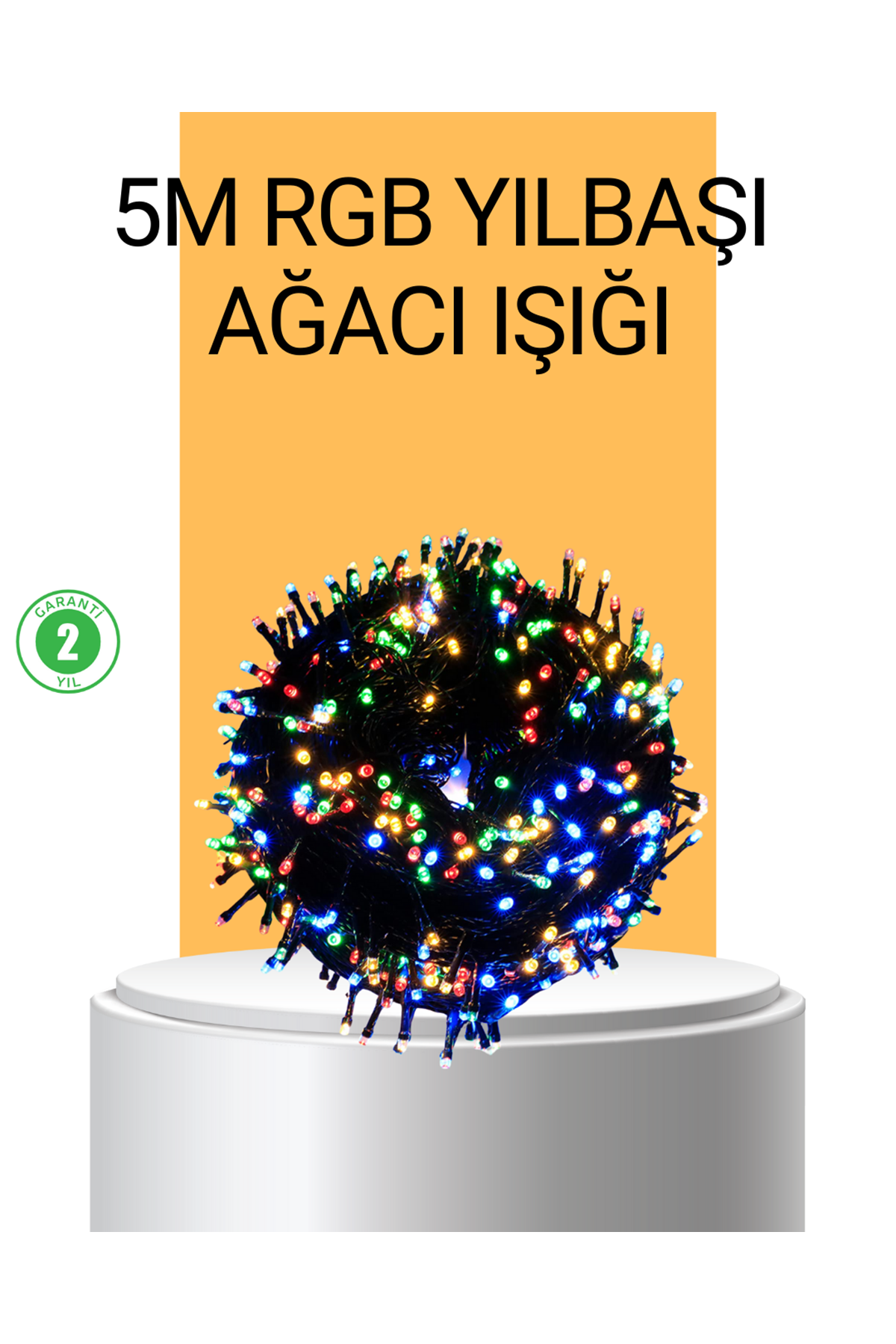 Dekoratif LED Çelenk Işık 8 Farklı Aydınlatma Modu