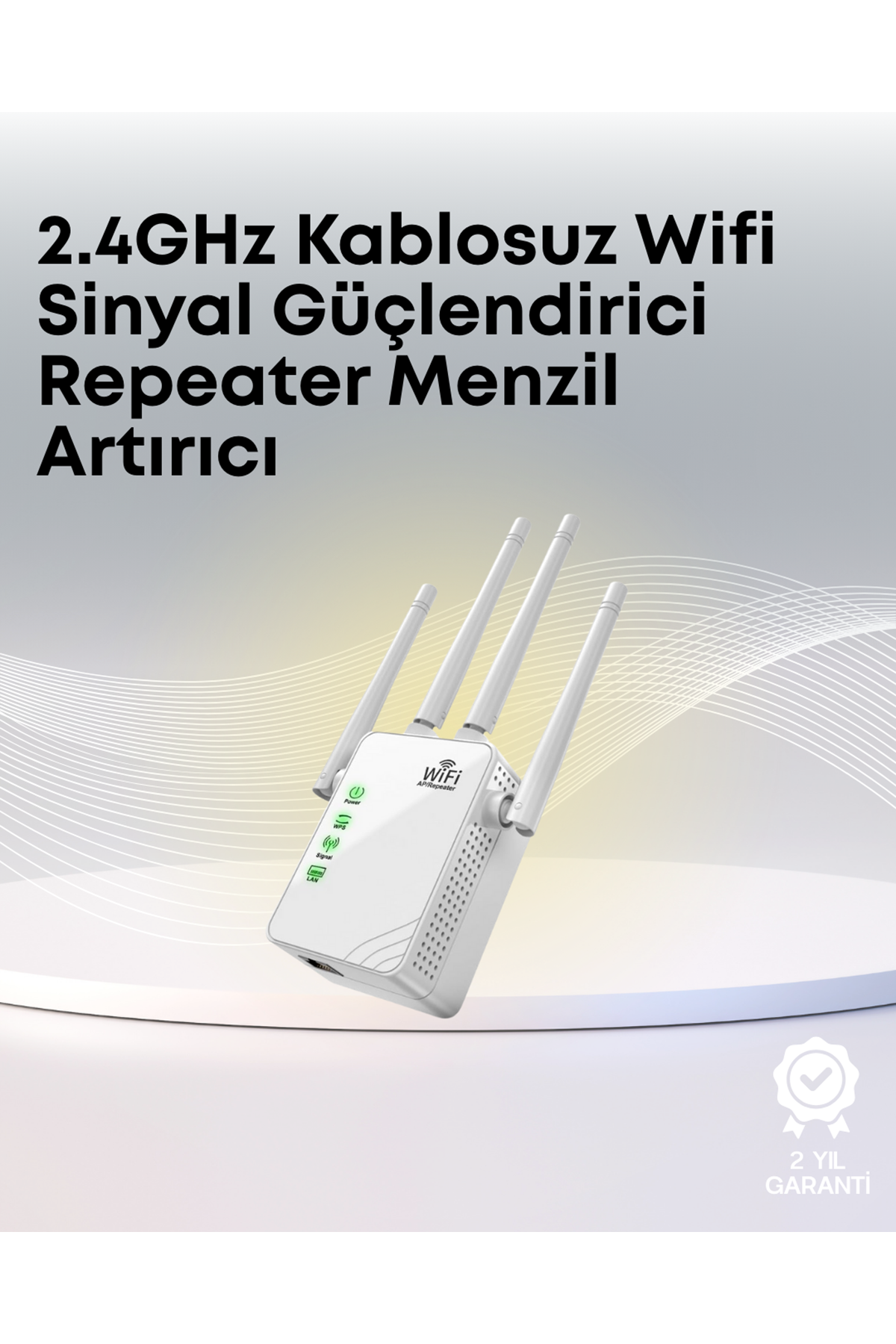 Yüksek Hızlı Parazit Önleyici WiFi Repeater Router