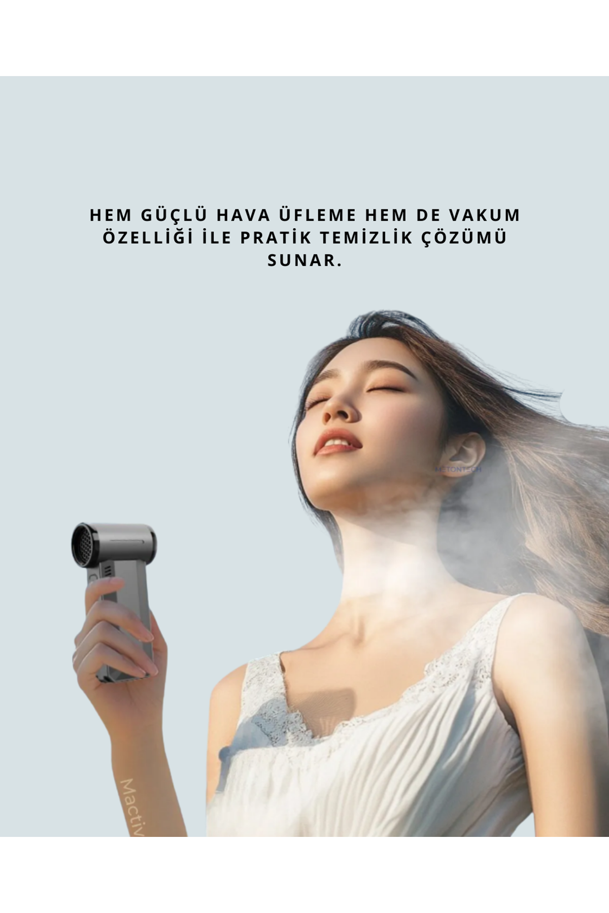 Turbo Güçlü Hava Üfleme ve Vakum Makinesi Çok Fonksiyonlu Kullanım