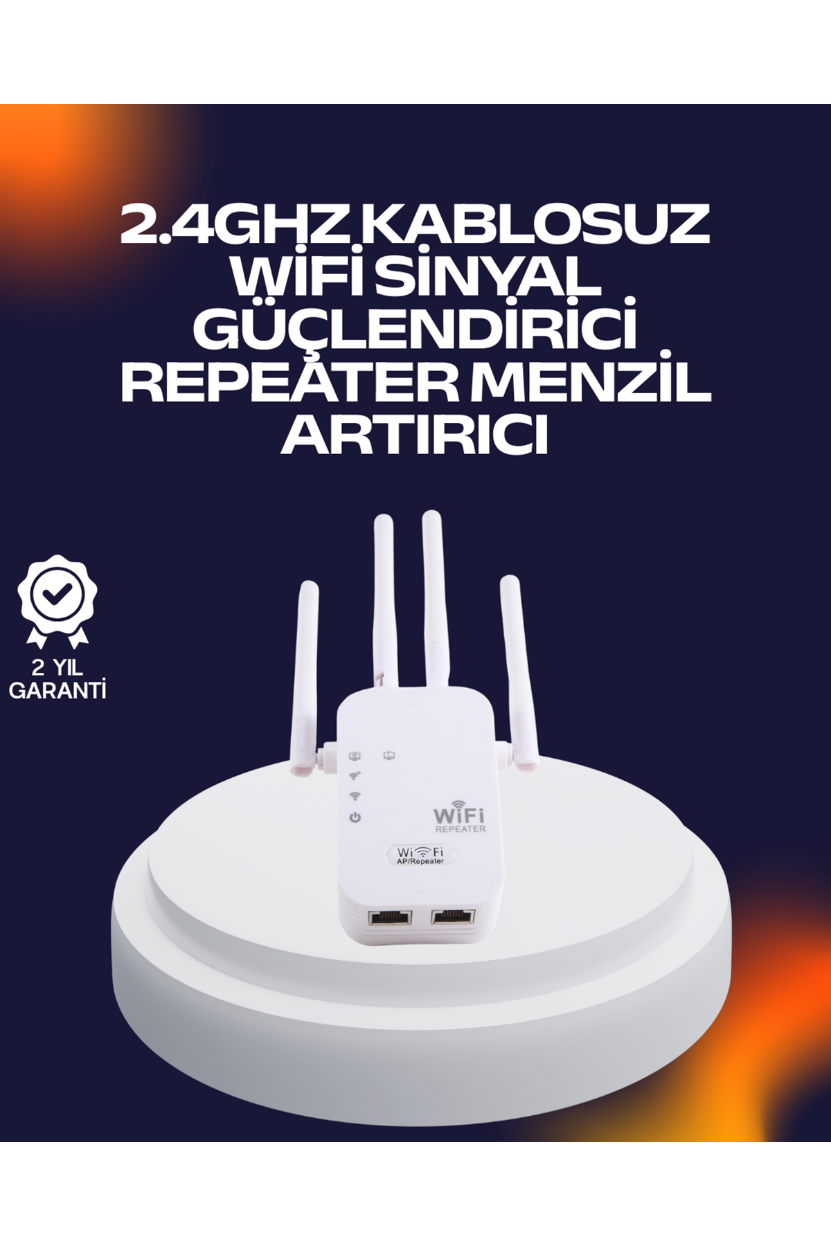 Yüksek Hızlı Parazit Önleyici WiFi Repeater Router