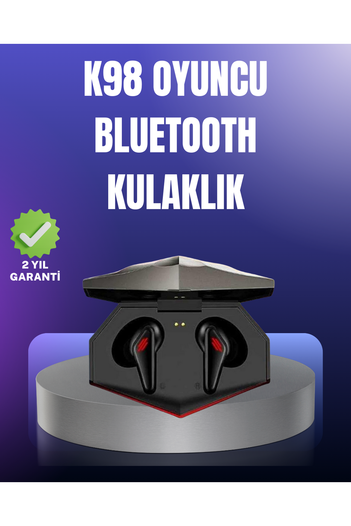 Bluetooth 5.0 Kablosuz Gaming Kulaklık Suya Dayanıklı