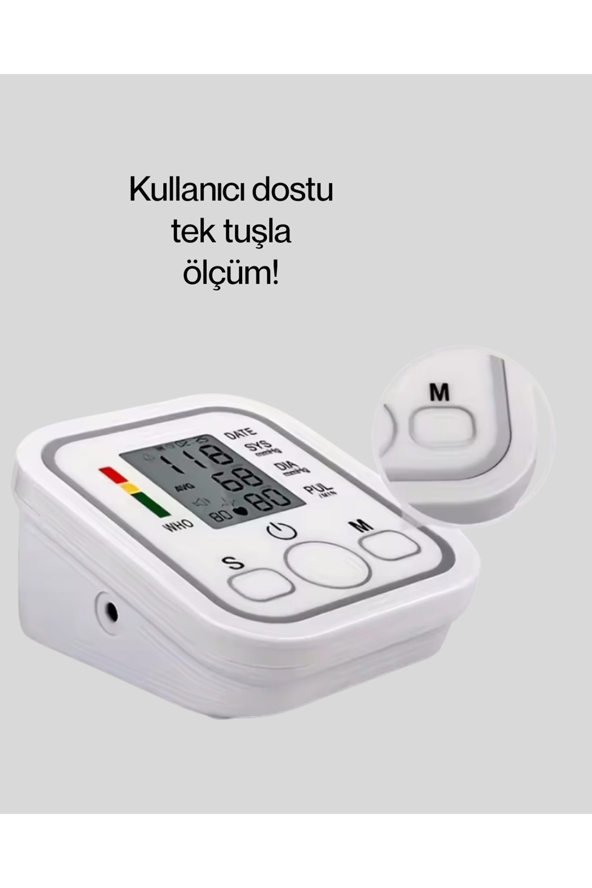 Yüksek Hassasiyetli Dijital Tansiyon Ölçer