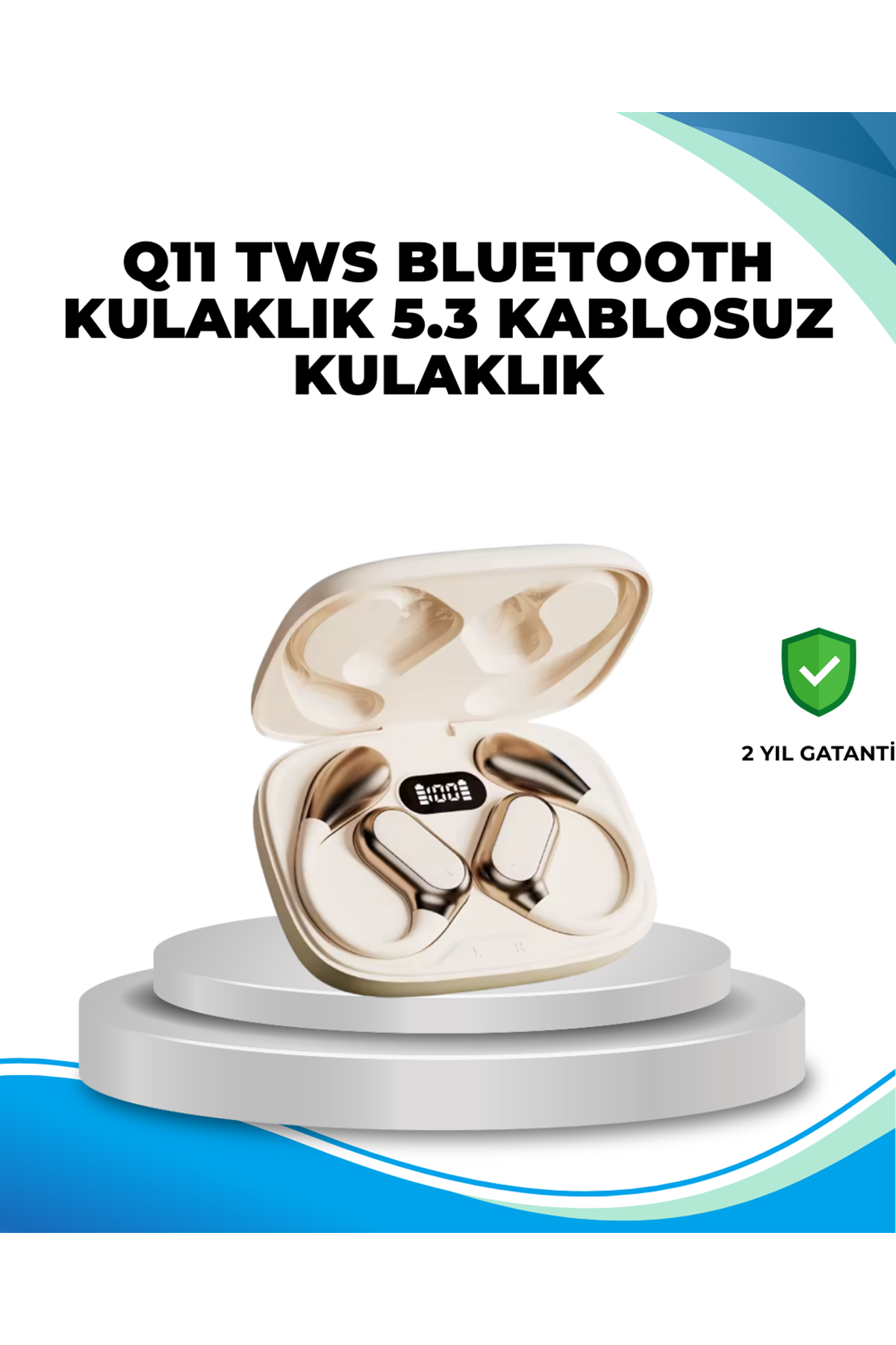 Bluetooth 5.4 Çeviri Kulaklığı LED Ekranlı