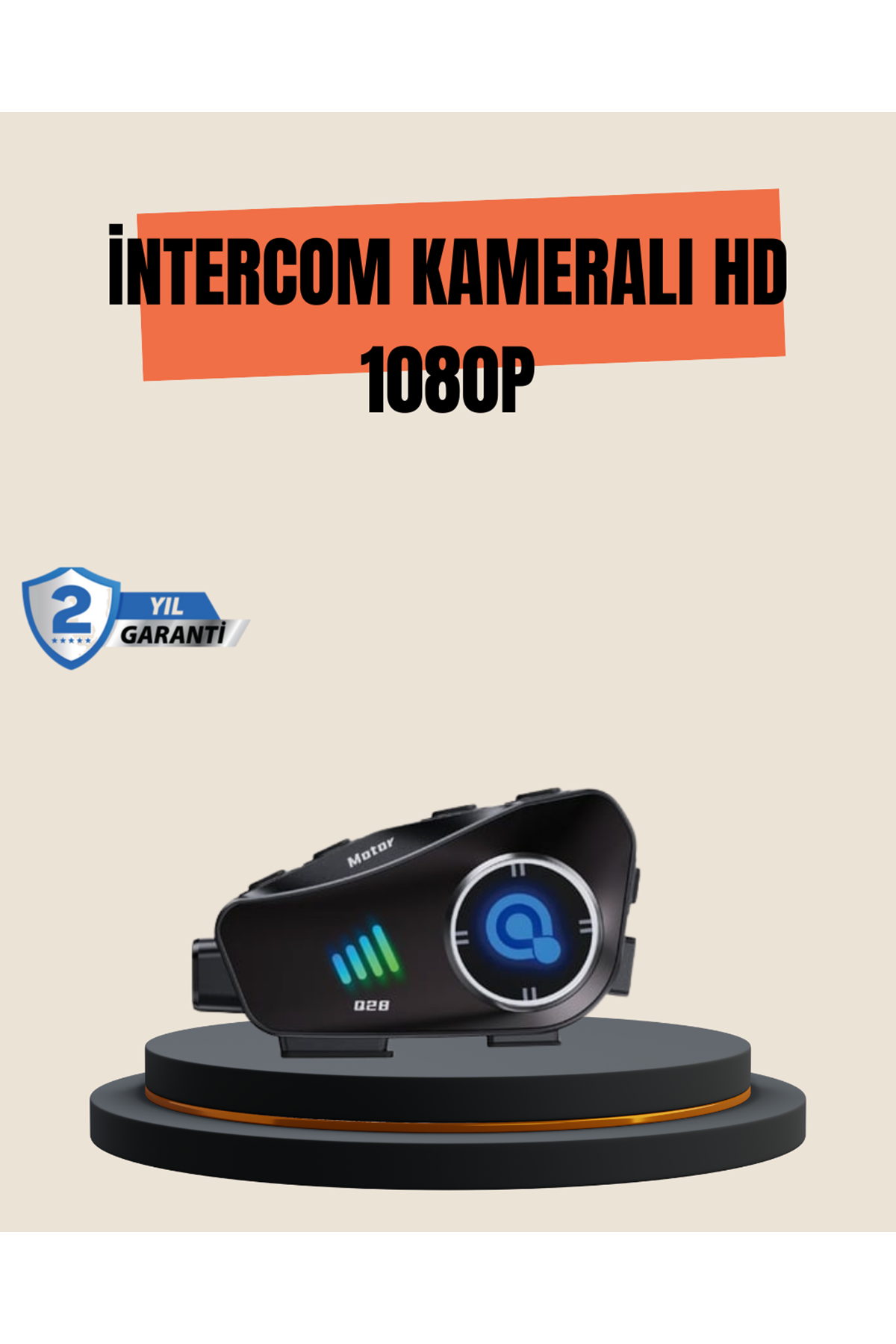 Q28 Motosiklet Kask Bluetooth Kulaklık  Full HD 1080P Kamera