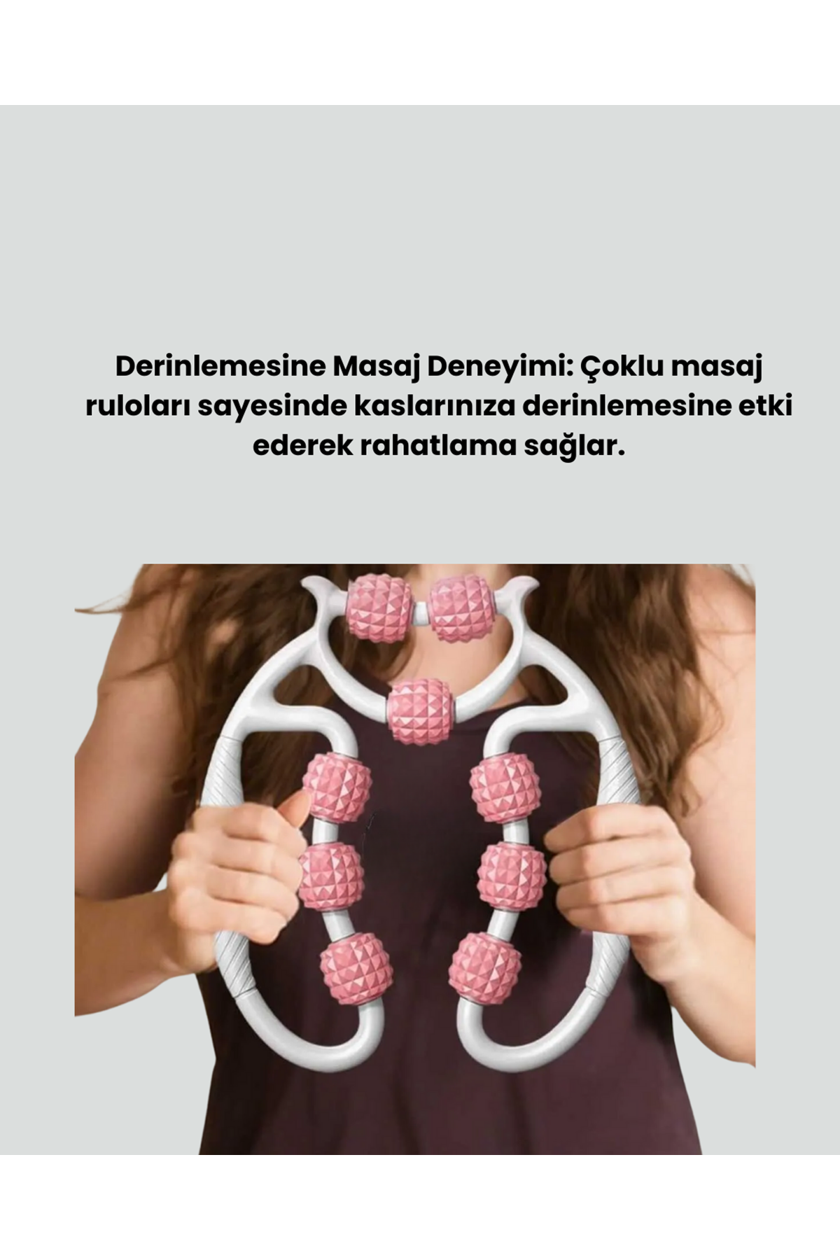 Ergonomik Kas Gevşetici Masaj Halkası Taşınabilir