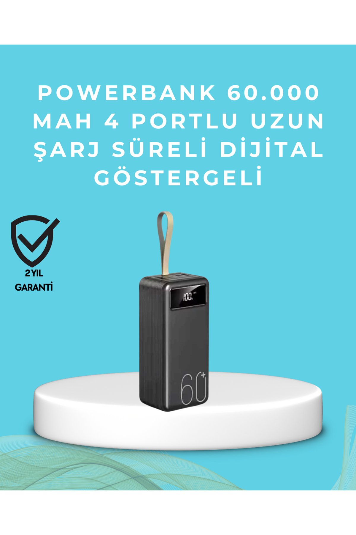 Seyahat ve Kamp İçin Portatif Güç Kaynağı Powerbank