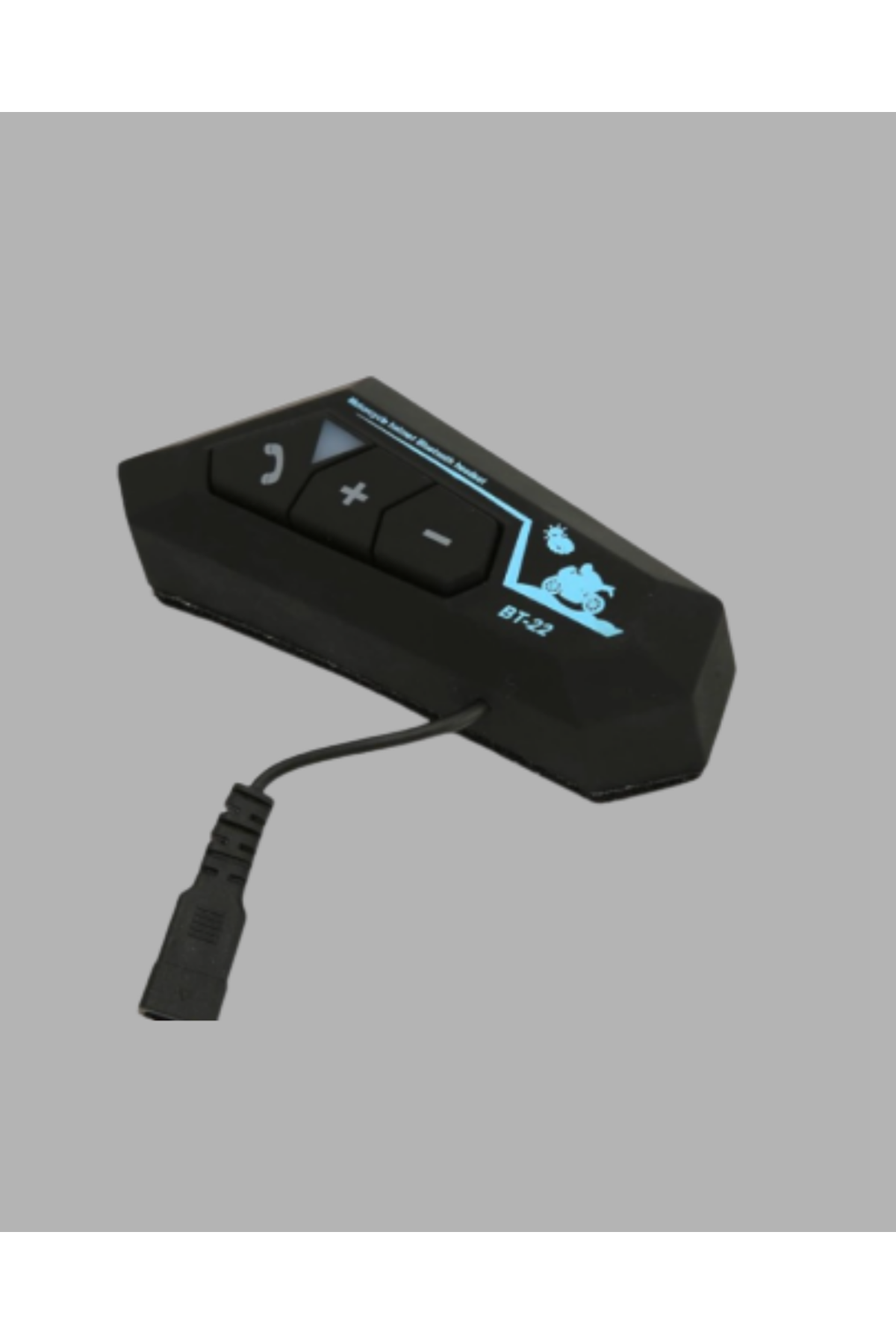 BT22 Motosiklet Kask İçi Bluetooth Kulaklık İnterkom Destekli