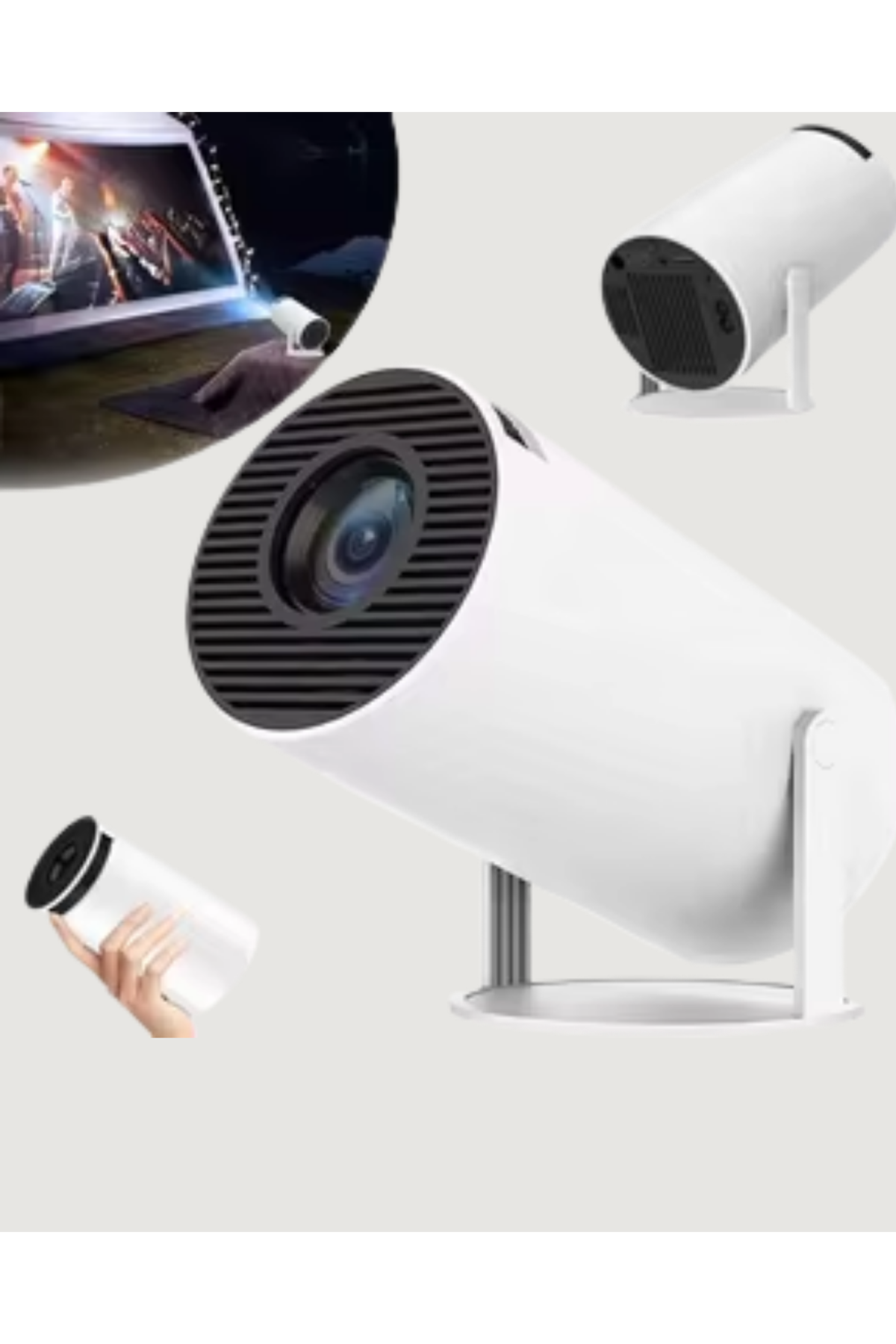 Ultra Pro Full HD ve 4K Destekli 130 İnç Projeksiyon Cihazı