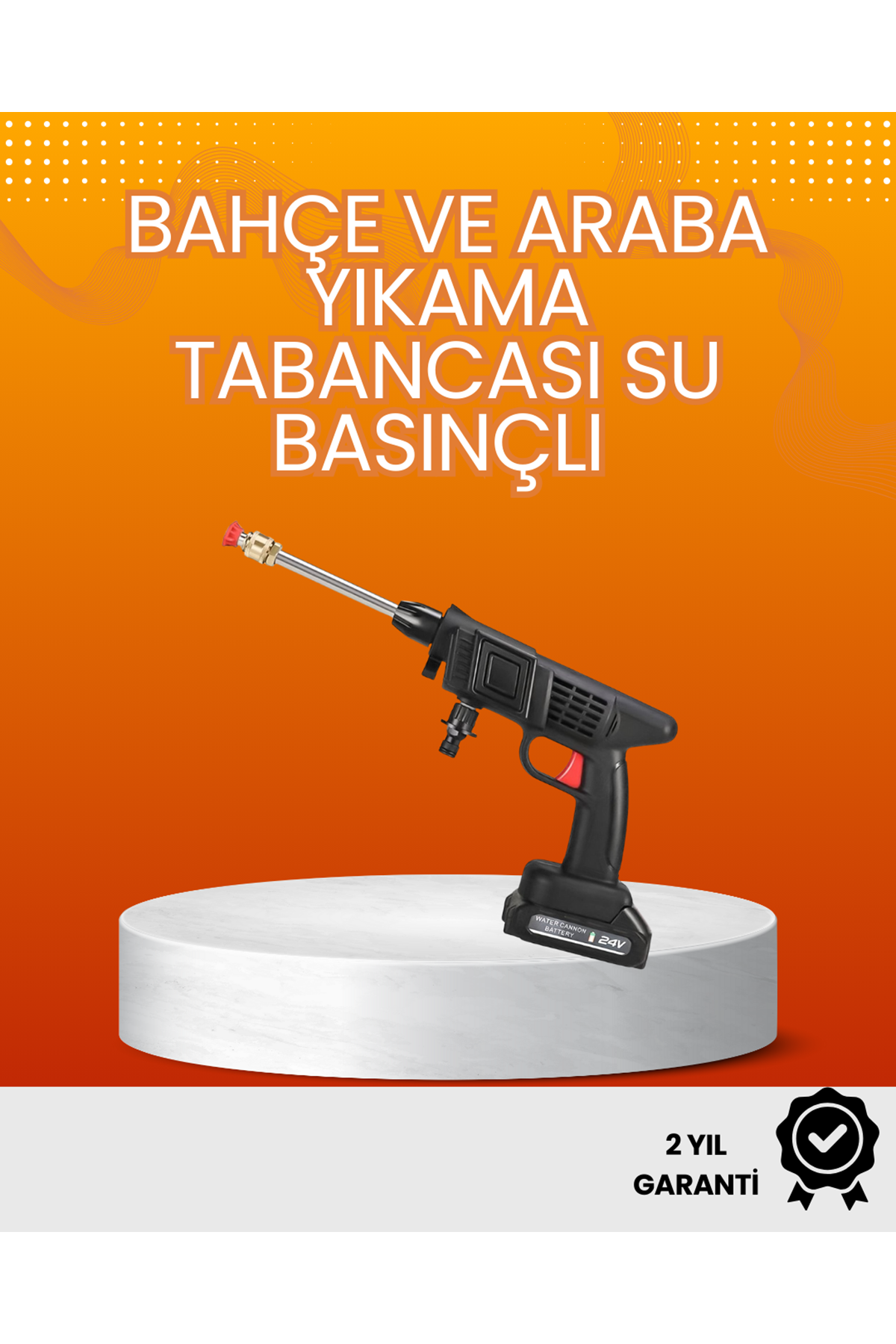 2025 Model 48V Şarjlı Basınçlı Yıkama Tabancası Orijinal Seri