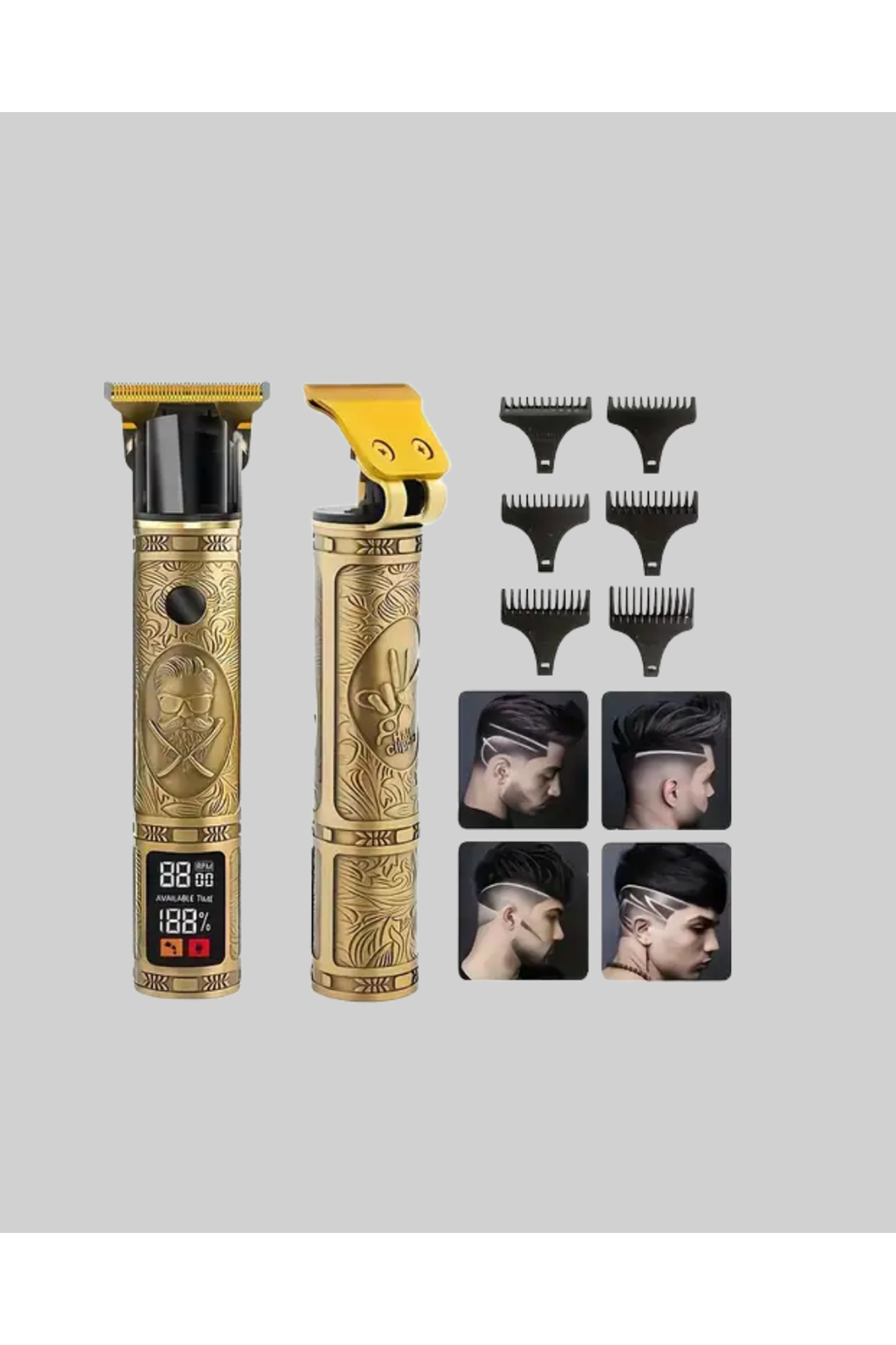Daling Profesyonel Tıraş Makinesi Islak ve Kuru Kullanım