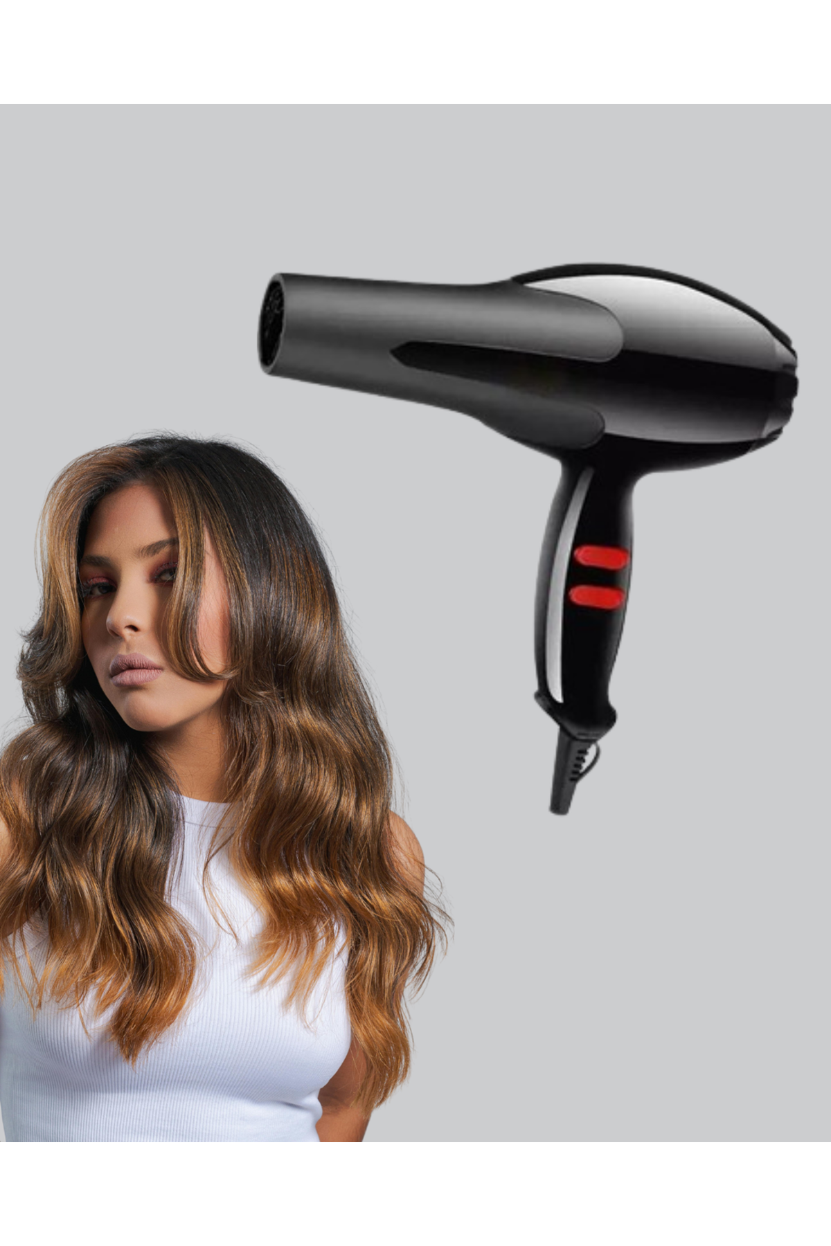 Profesyonel 2200W Saç Kurutma Makinesi Yüksek Performans