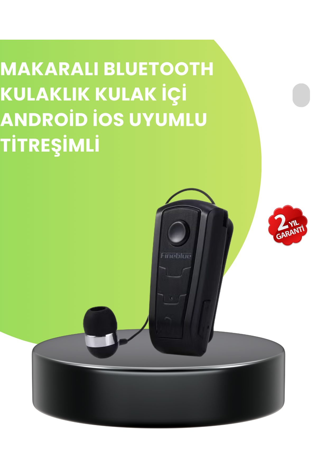 Ergonomik Tasarımlı Fineblue F910 Titreşimli Bluetooth Kulaklık