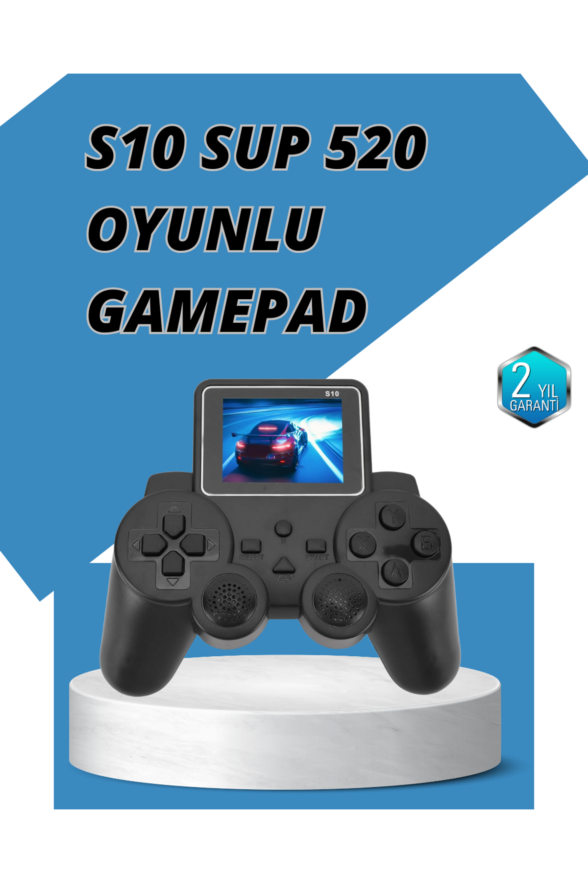 S10 Gamepad HDMI TV Bağlantılı 520 Klasik Retro Oyun 2025 Seri Orijinal