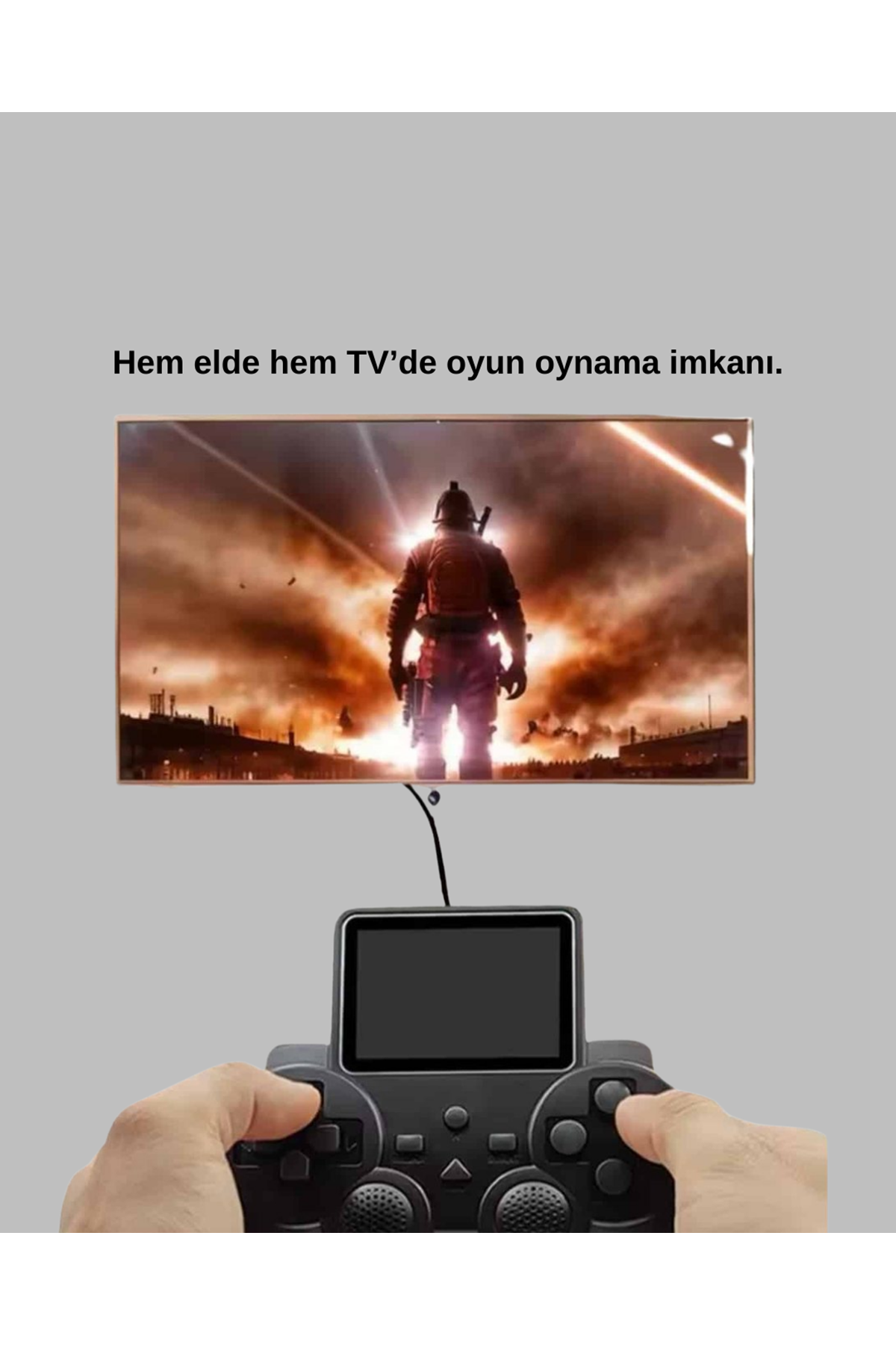 Orijinal 2025 S10 Gamepad 520 Oyunlu HDMI TV Bağlantılı A Kalite Atari
