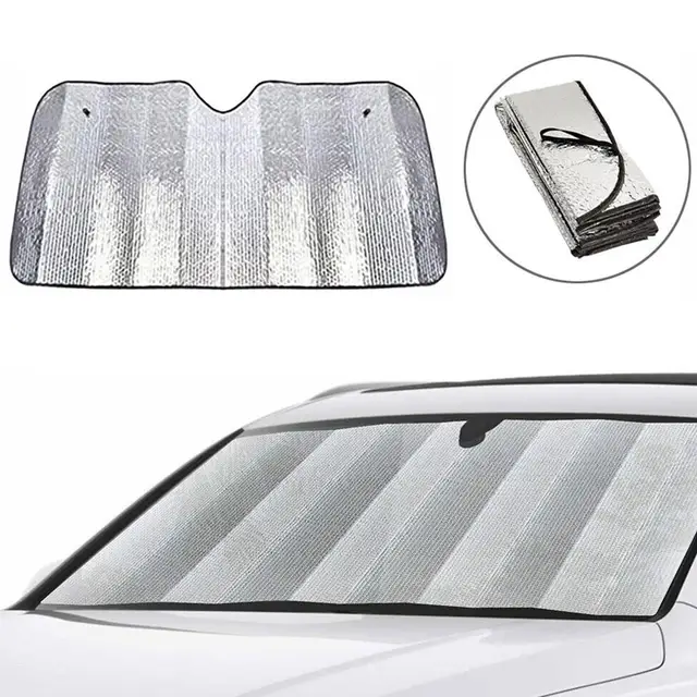 Isı ve Güneş Yansıma Önleyici Oto Ön Cam Güneşliği Opel Astra Fiat Egea Hyundai i20 Renault Megane