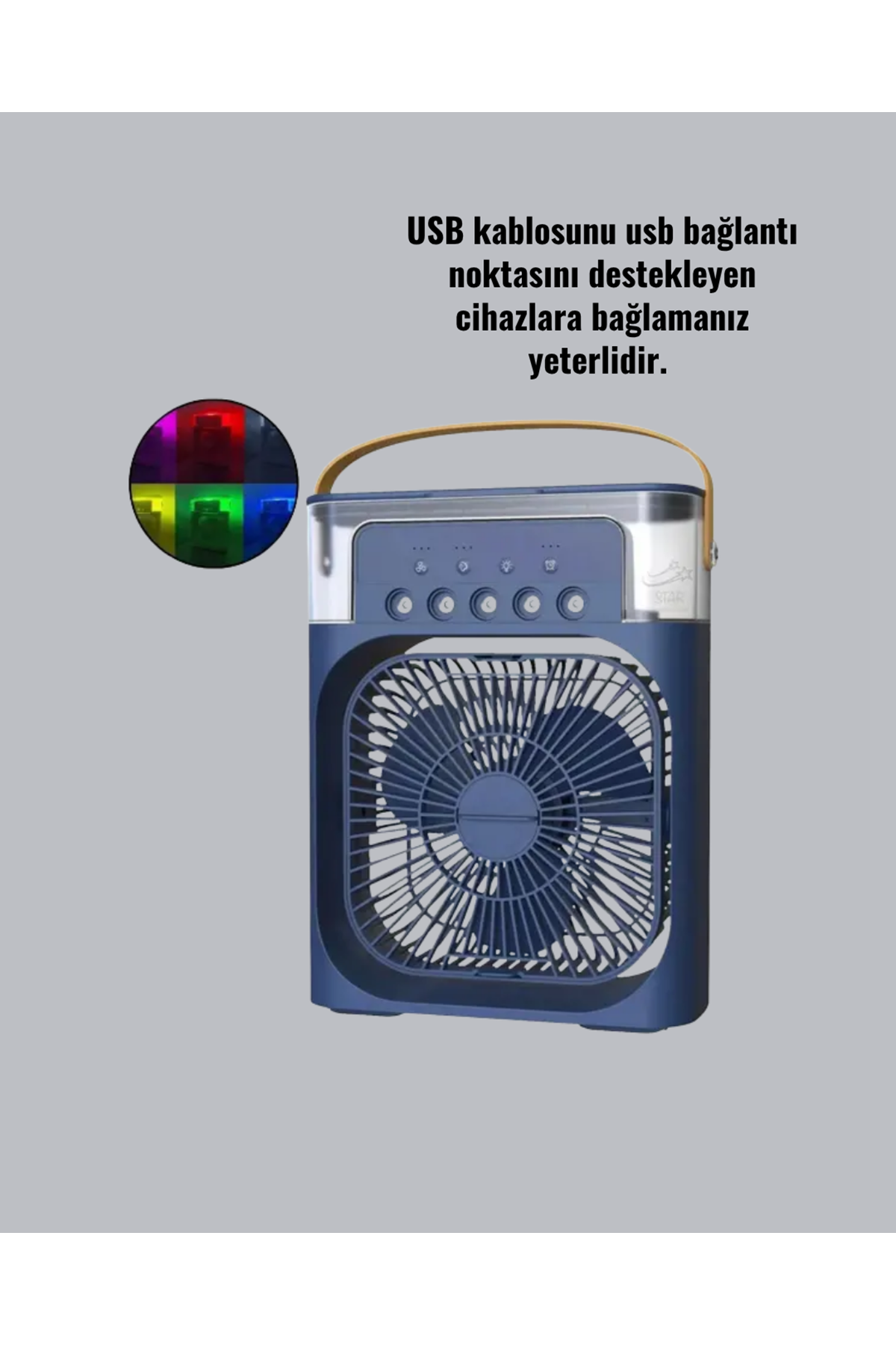 Turbo Fan Teknolojili Sessiz ve Güçlü Soğutma Fanı