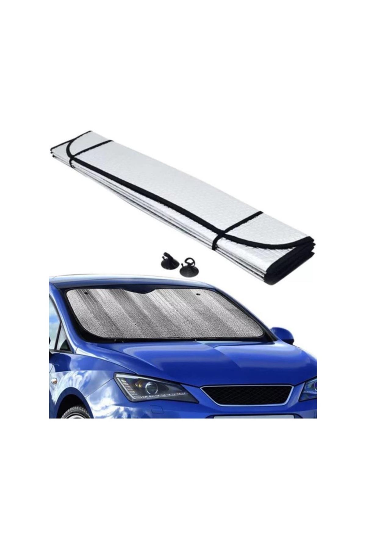 Isı ve UV Koruyucu Oto Ön Cam Güneşlik Dacia Duster Peugeot 3008 Skoda Superb Nissan Qashqai