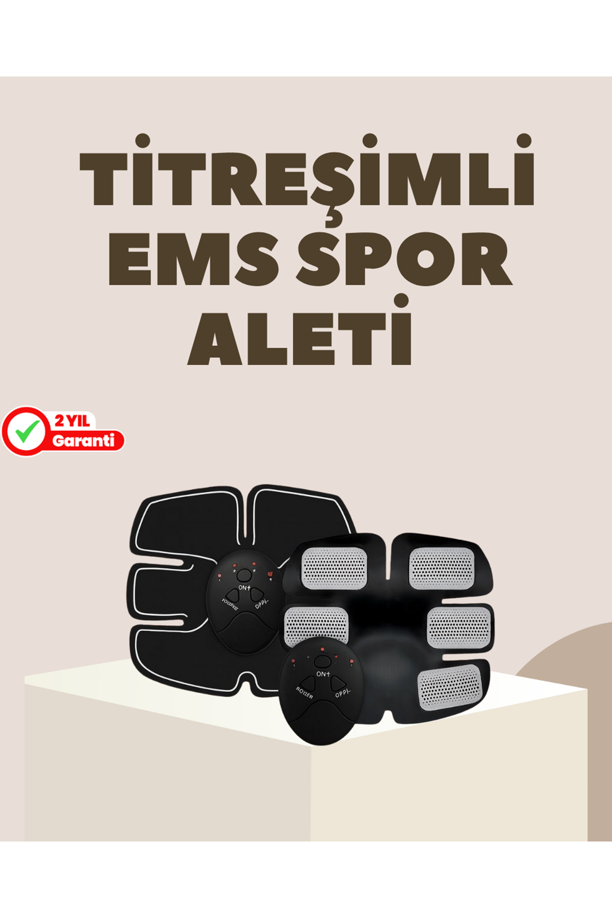 EMS Kas Yapma ve Yağ Yakma Cihazı Titreşimli 2025 Orijinal Spor Aleti
