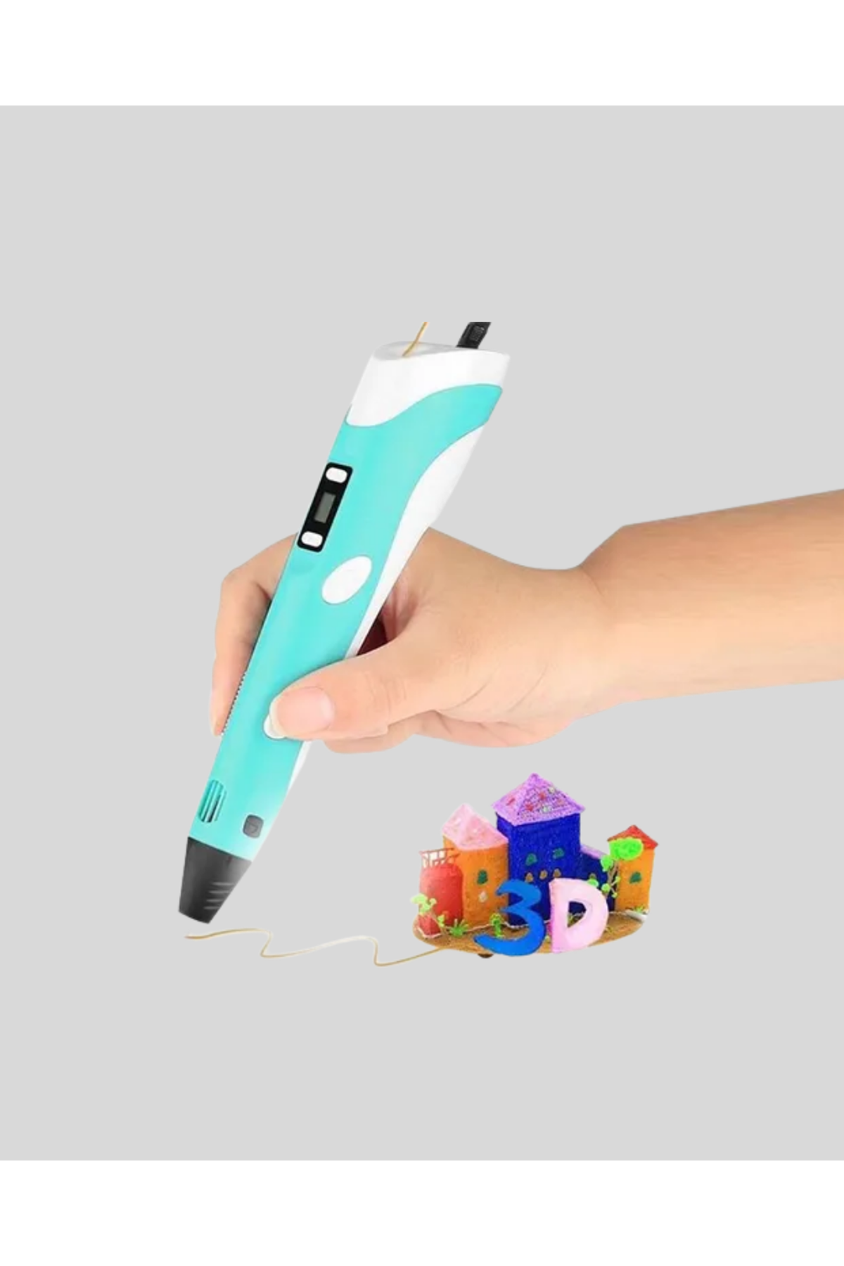 ABS ve PLA Filament Destekli 3D Yazıcı Kalem