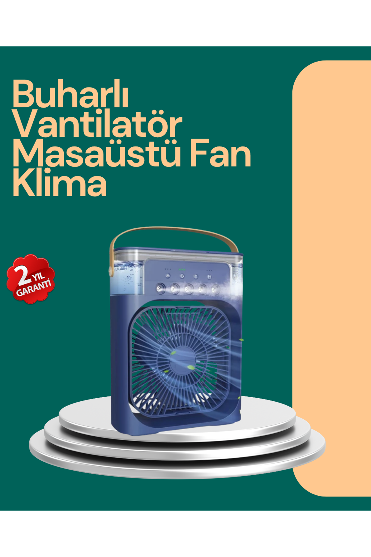 Modern Tasarımlı Kompakt ve Güçlü Hava Üfleyen Fan