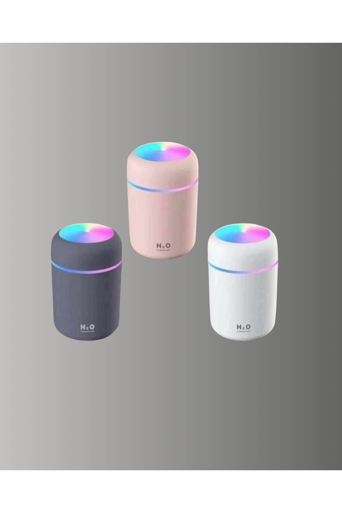 Taşınabilir Hava Nemlendirici – Renkli Işık ve USB Bağlantı