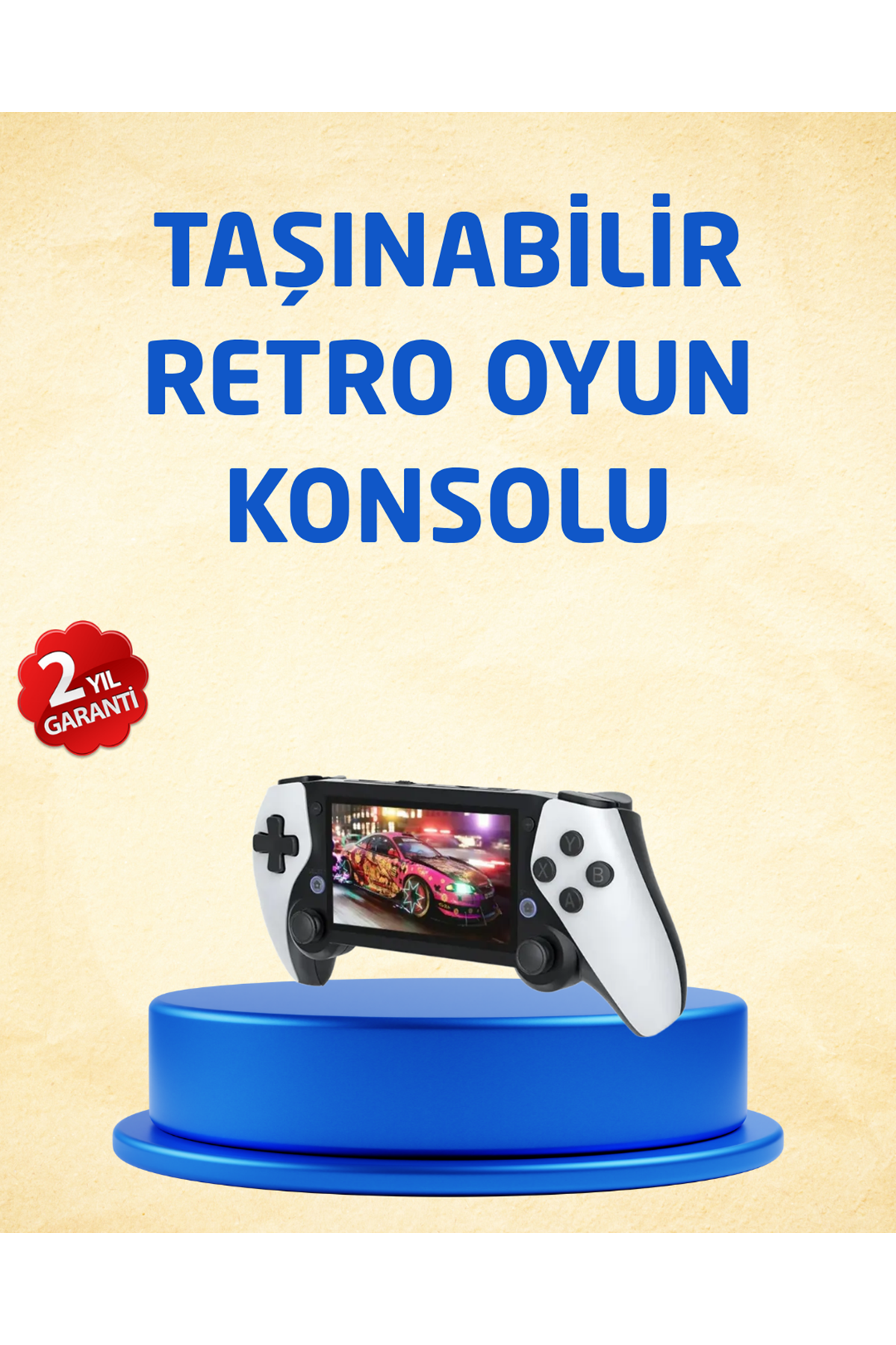 3D Ekranlı Mini Oyun Konsolu + Multimedya