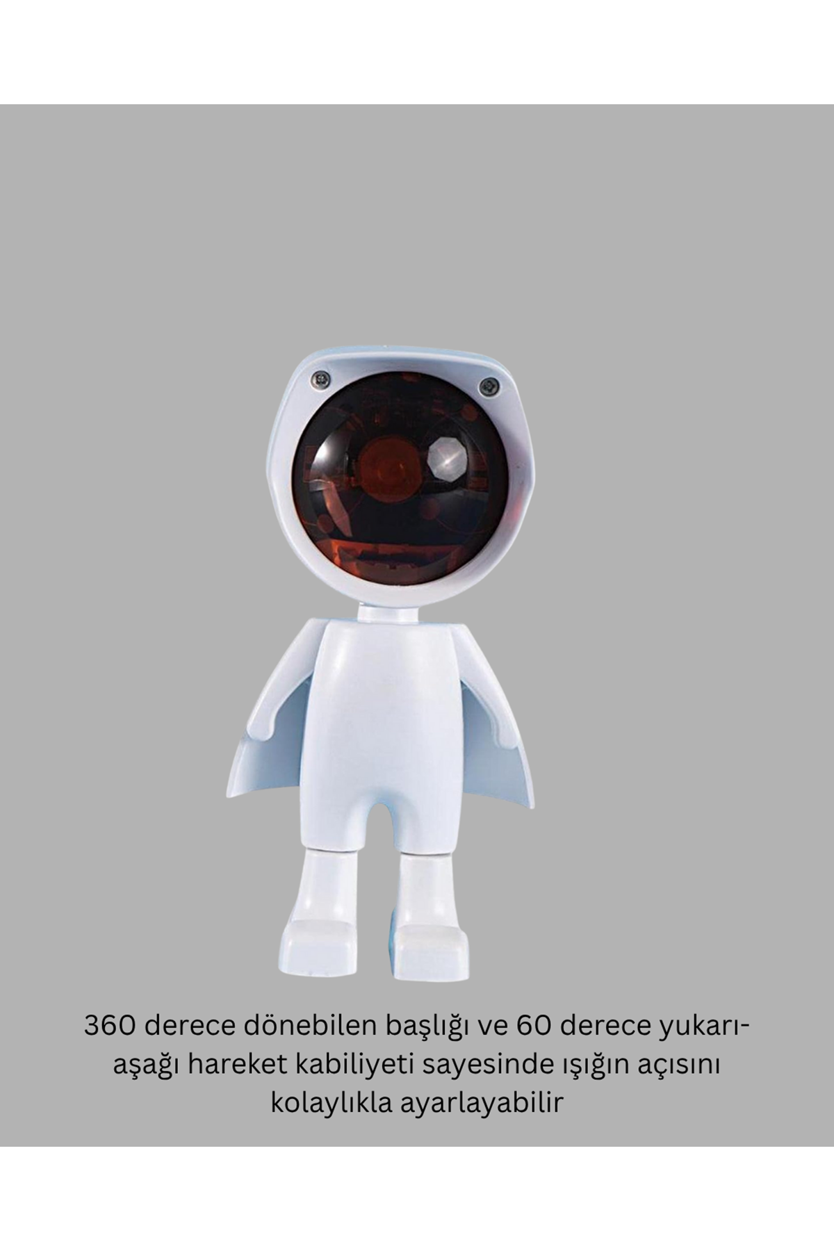 Gün Batımı Efekti Sunan Astronot LED Masa Lambası