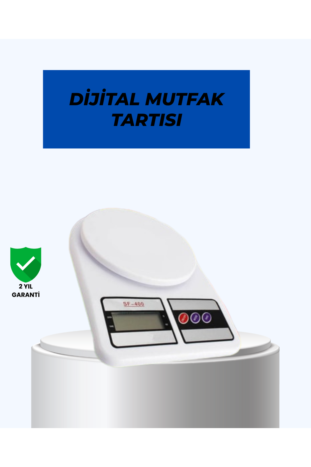 Taşınabilir Dijital Terazi – Çift Ölçü Birimi Destekli