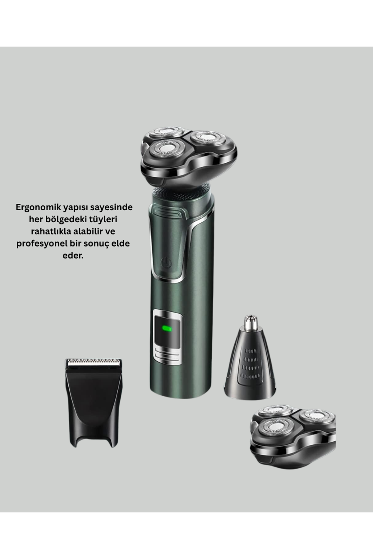 Hassas Bölgeler İçin Çok Fonksiyonlu Tıraş Makinesi