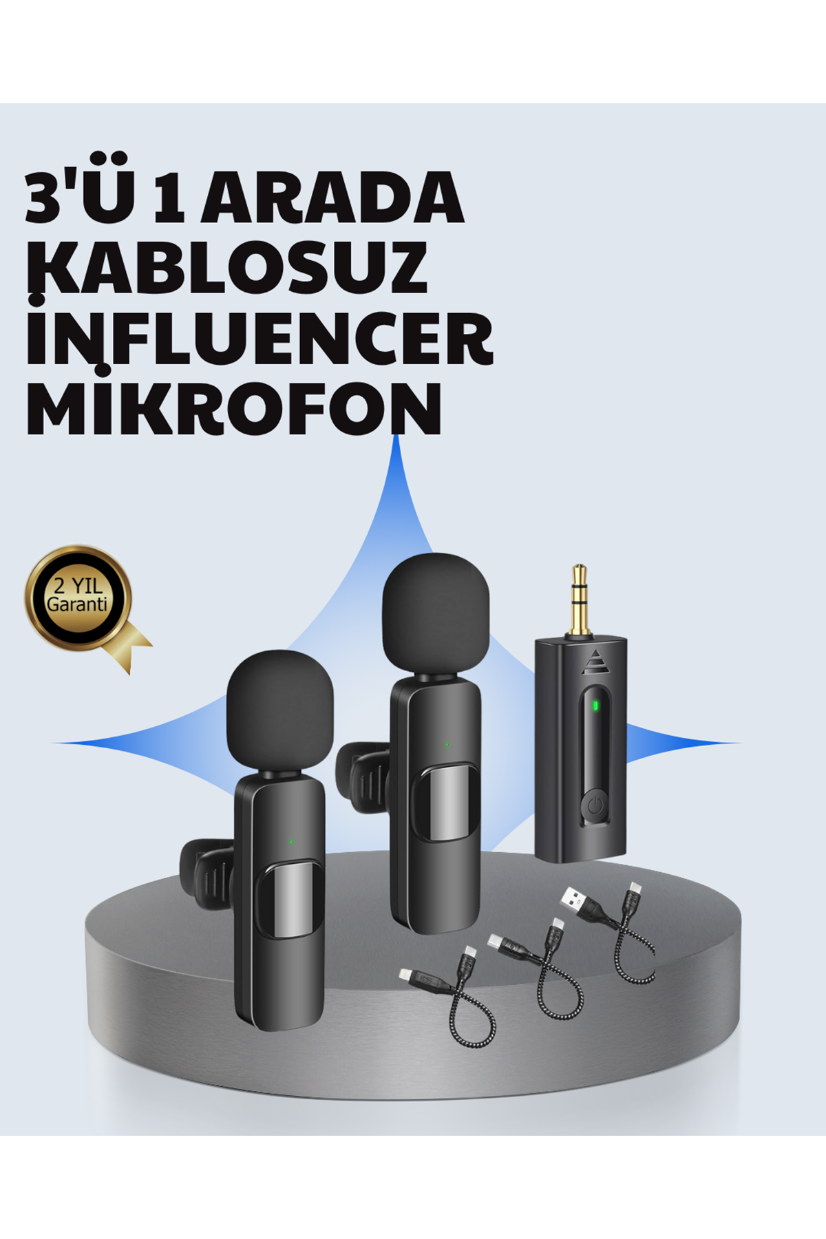 Mobil Uyumlu Mikrofon - Dış Mekân İçin İdeal
