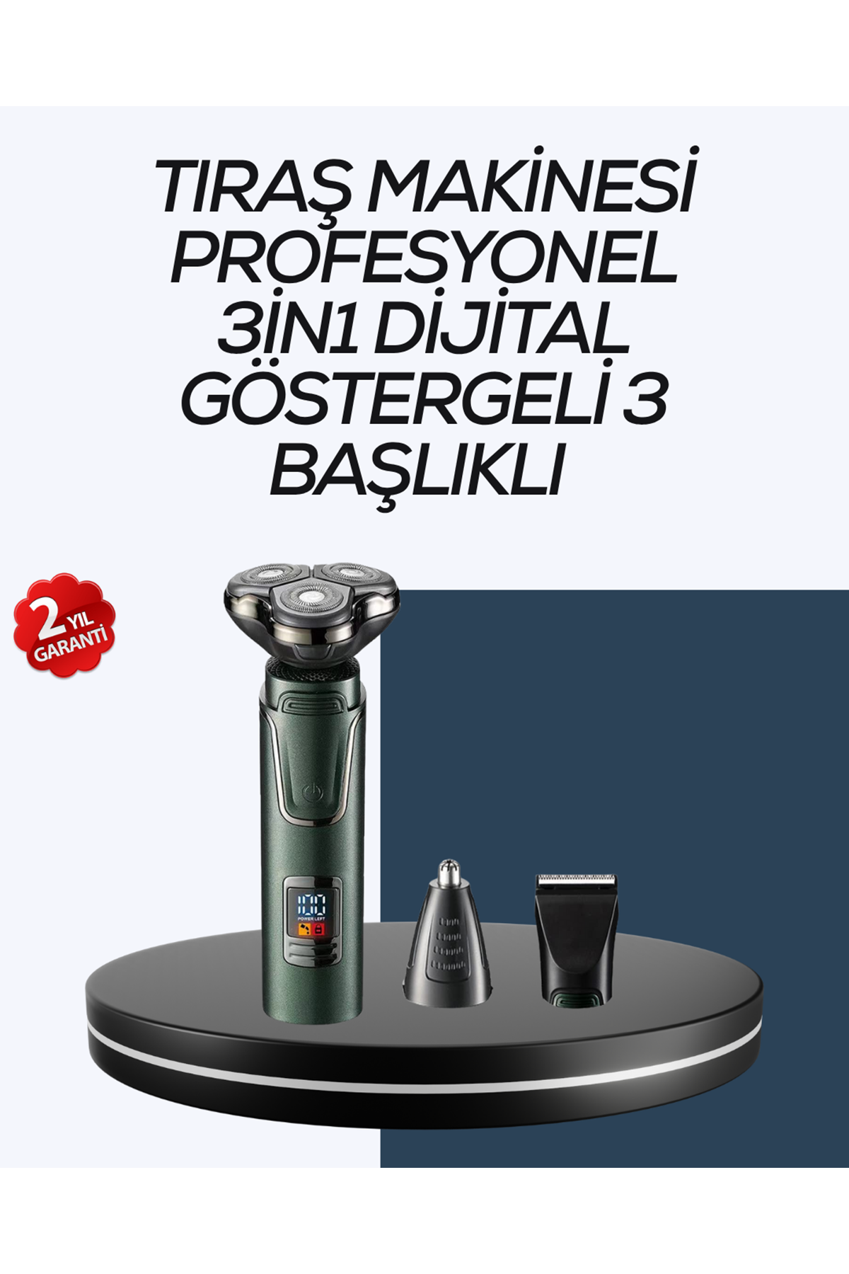 Kuru Kullanıma Uygun Erkek Tıraş Makinesi