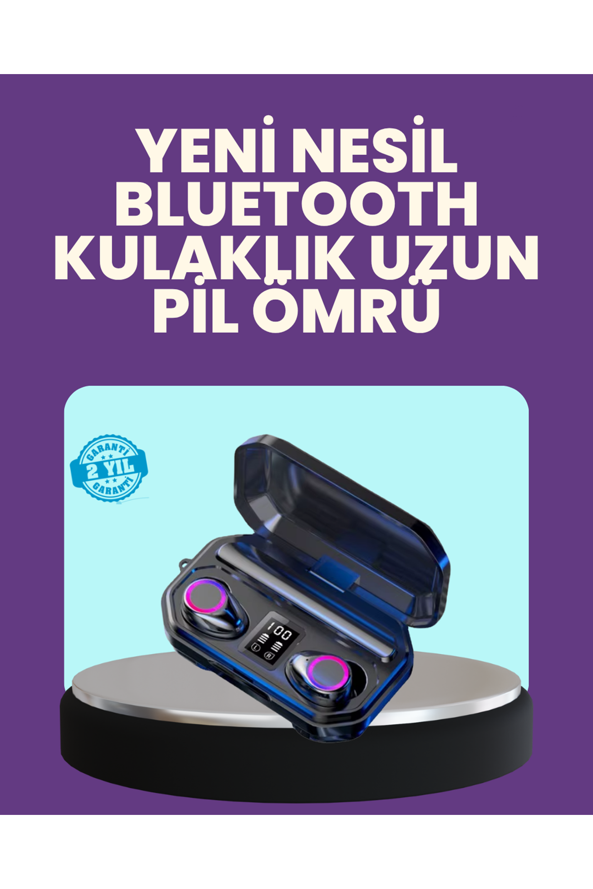 ANC Teknolojili Bluetooth Kulaklık – Aktif Gürültü Engelleme