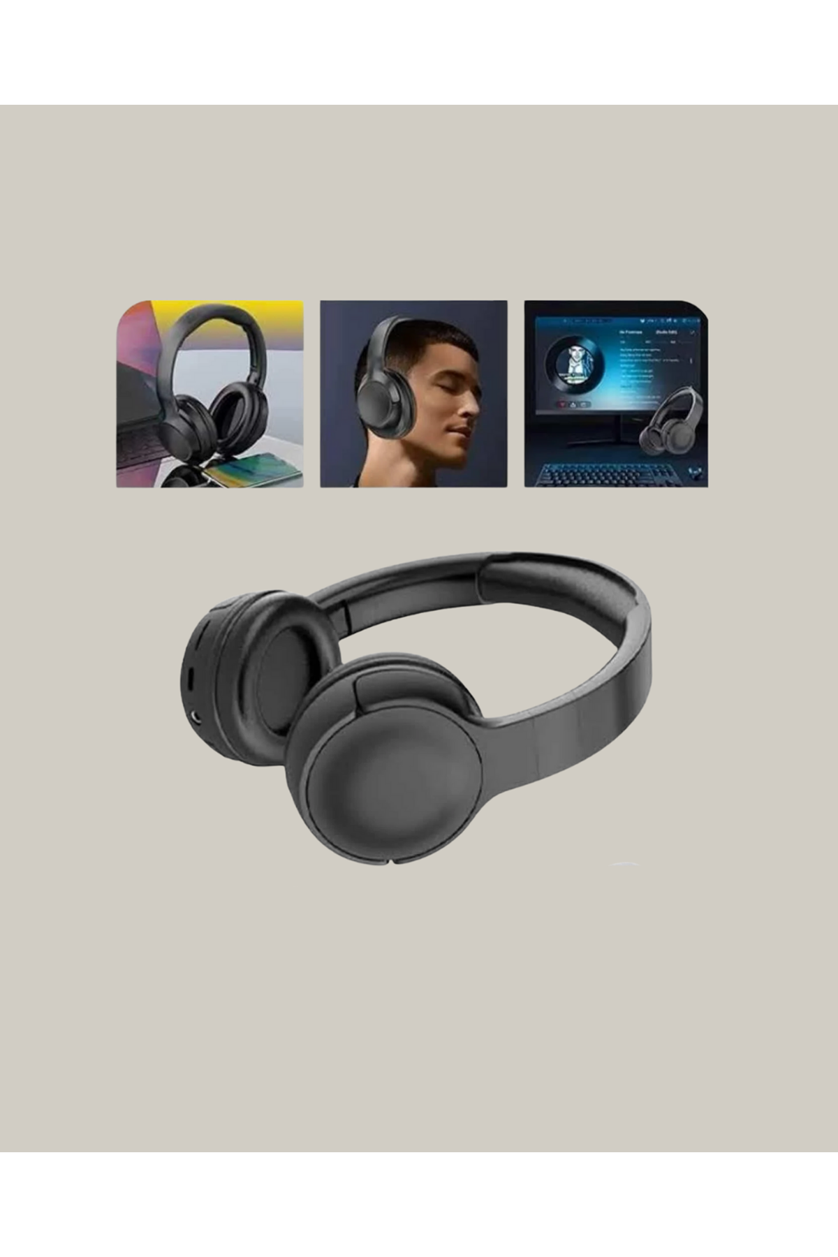 Bluetooth 5.0 Kablosuz Kulaklık-Geniş Alan Kullanım