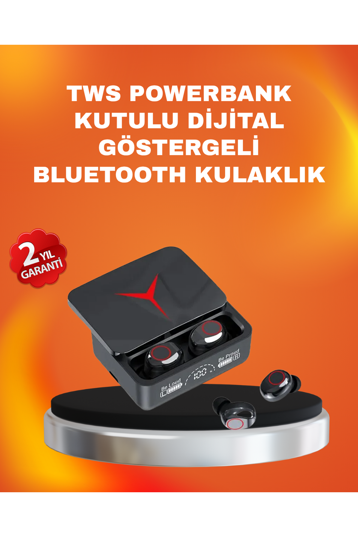 Kristal Ses Kaliteli Bluetooth Kulaklık – Android ve iOS Uyumlu