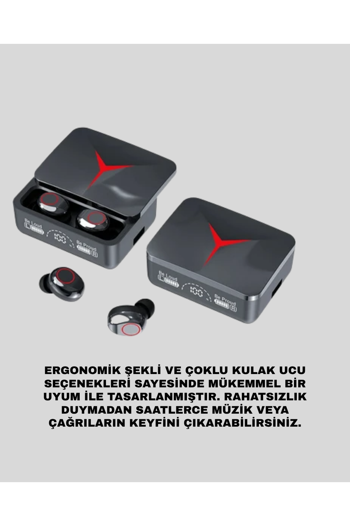 Kristal Ses Kaliteli Bluetooth Kulaklık – Android ve iOS Uyumlu