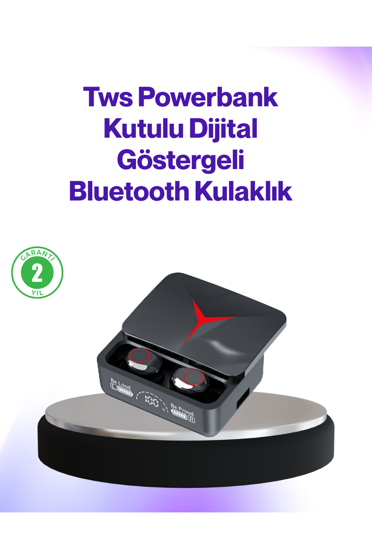 Ergonomik Tasarımlı Kablosuz Bluetooth Kulaklık – Yüksek Ses Performansı
