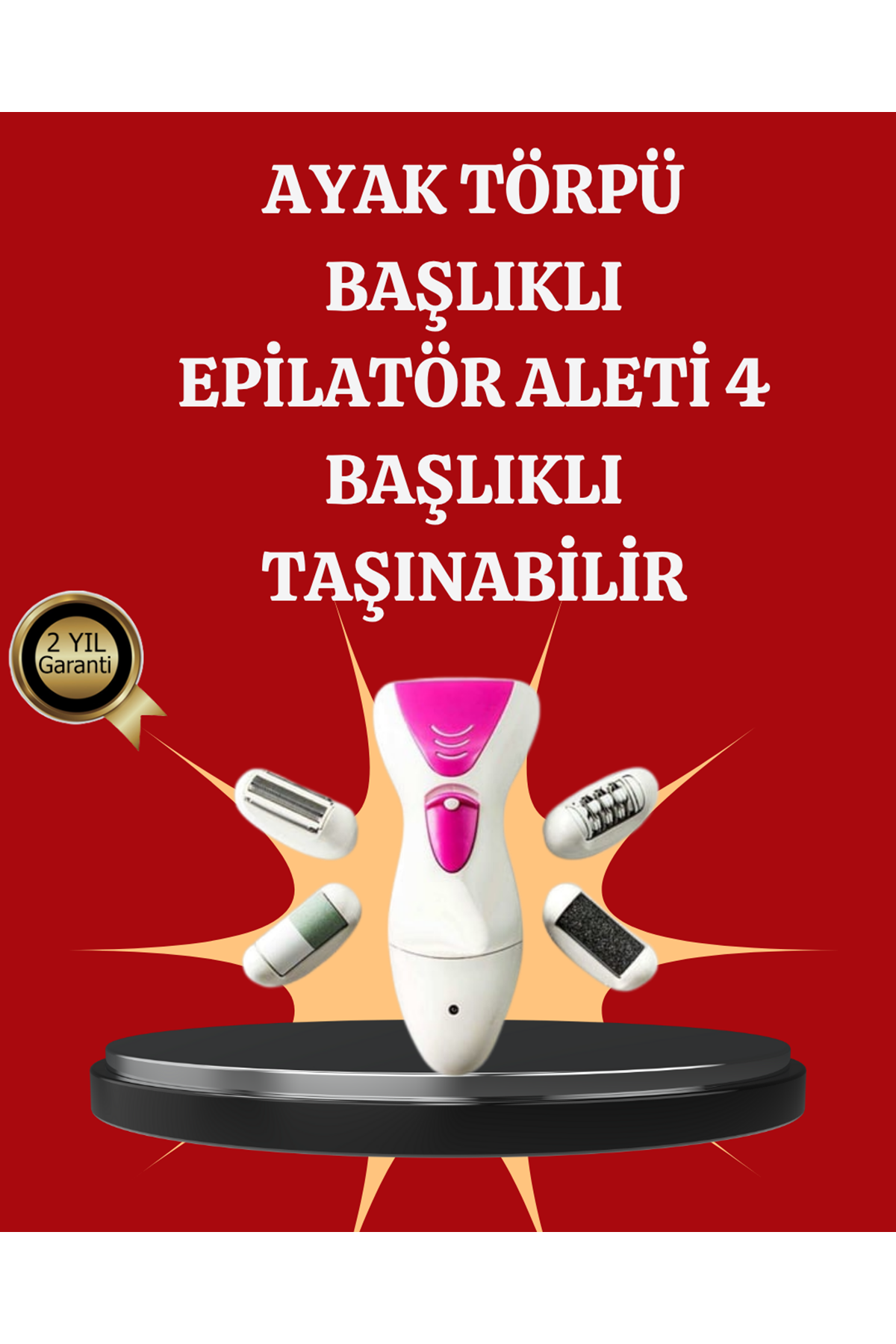 Çok Amaçlı Kadın Bakım Seti Epilasyon ve Törpü