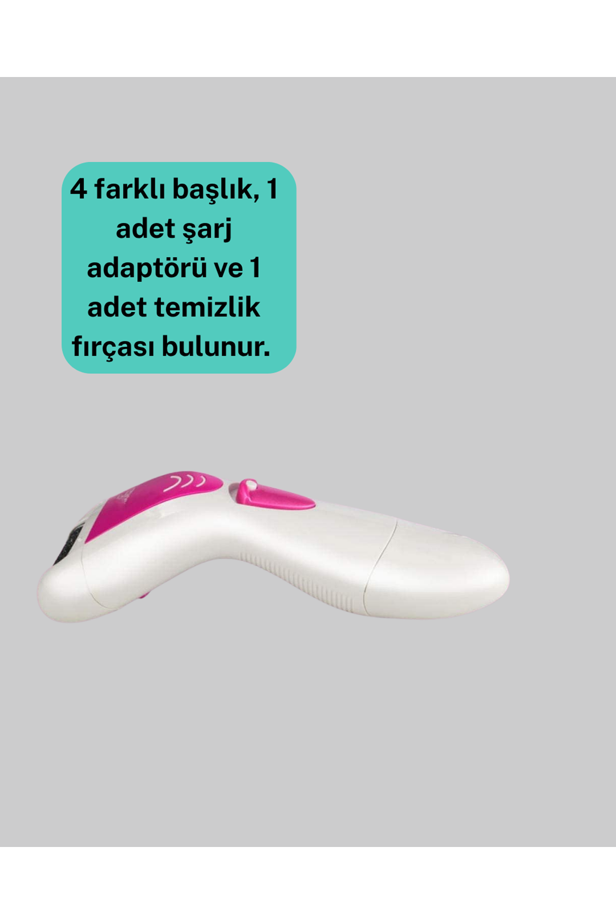 4 Başlıklı Kablosuz Şarjlı Epilasyon Cihazı