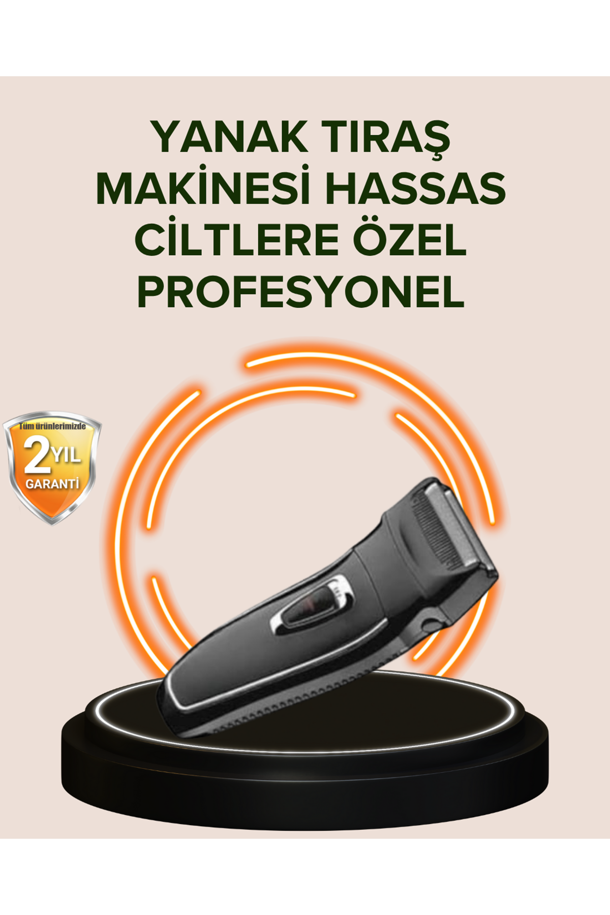 Şarj Göstergeli Yıkanabilir Erkek Tıraş Makinesi
