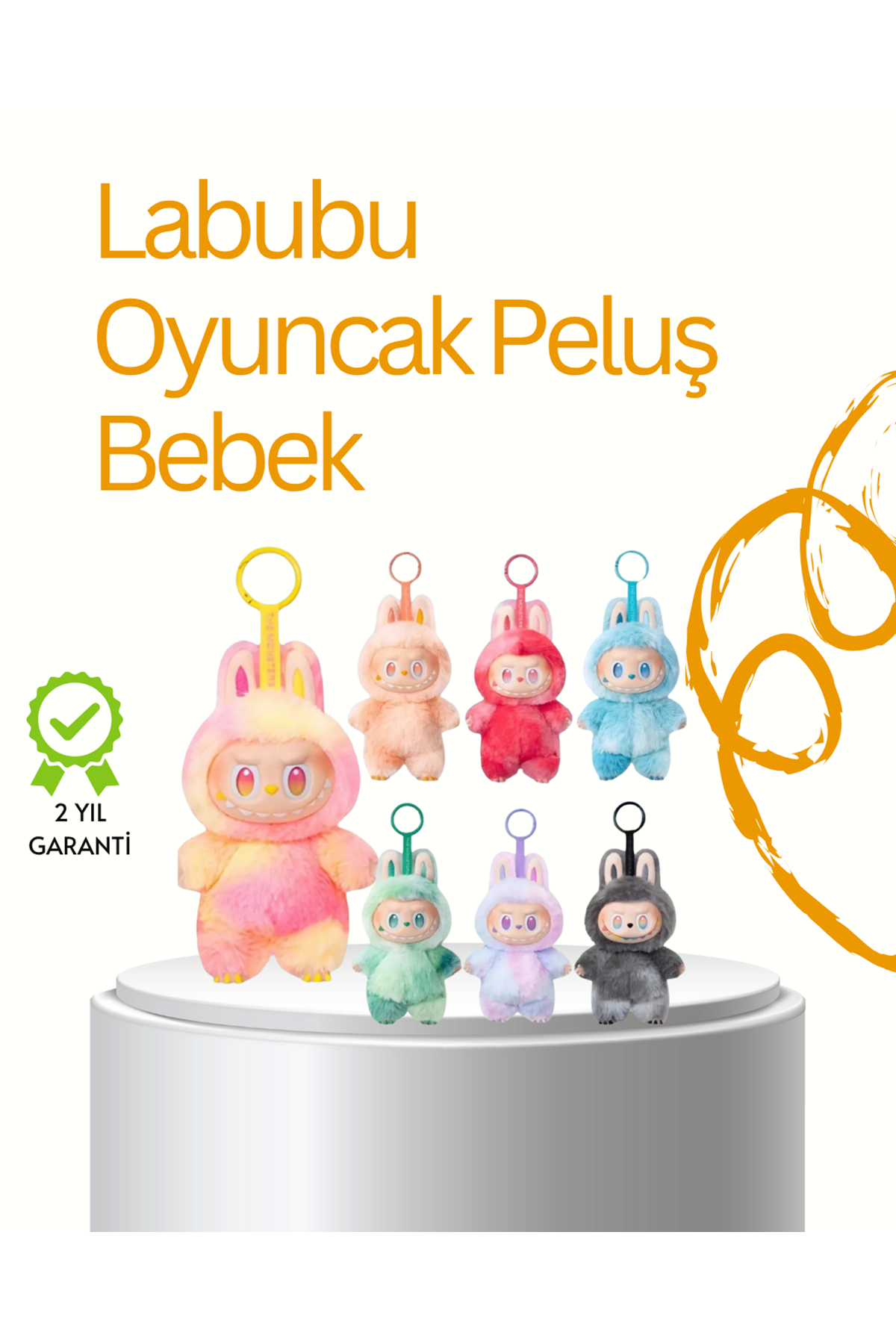 Kutu Paketli Labubu Oyuncak – Renk Karışık Gönderim