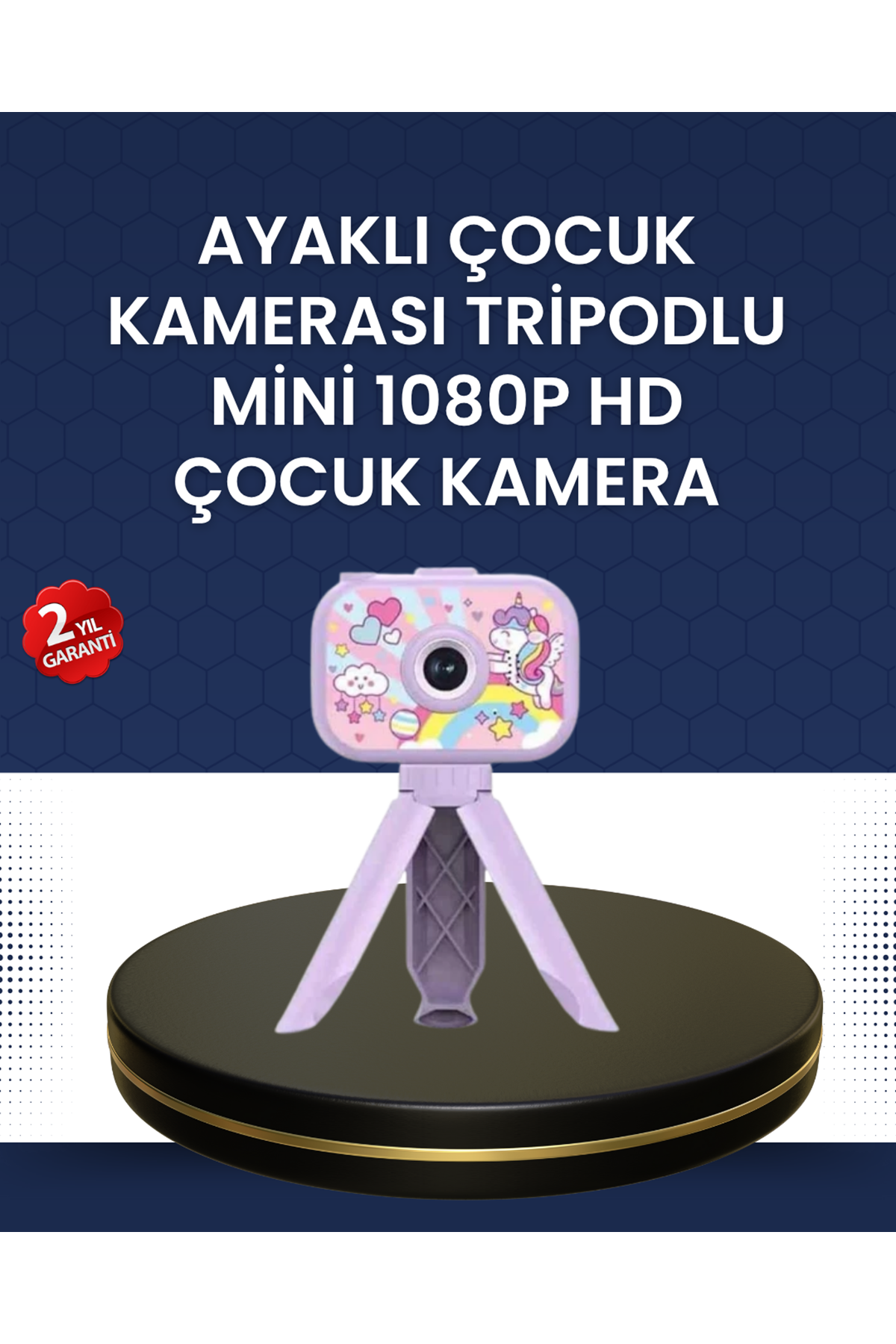 Çocuklara Özel Tripodlu Kamera – 27 Çerçeve ve 10 Ayna Efekti