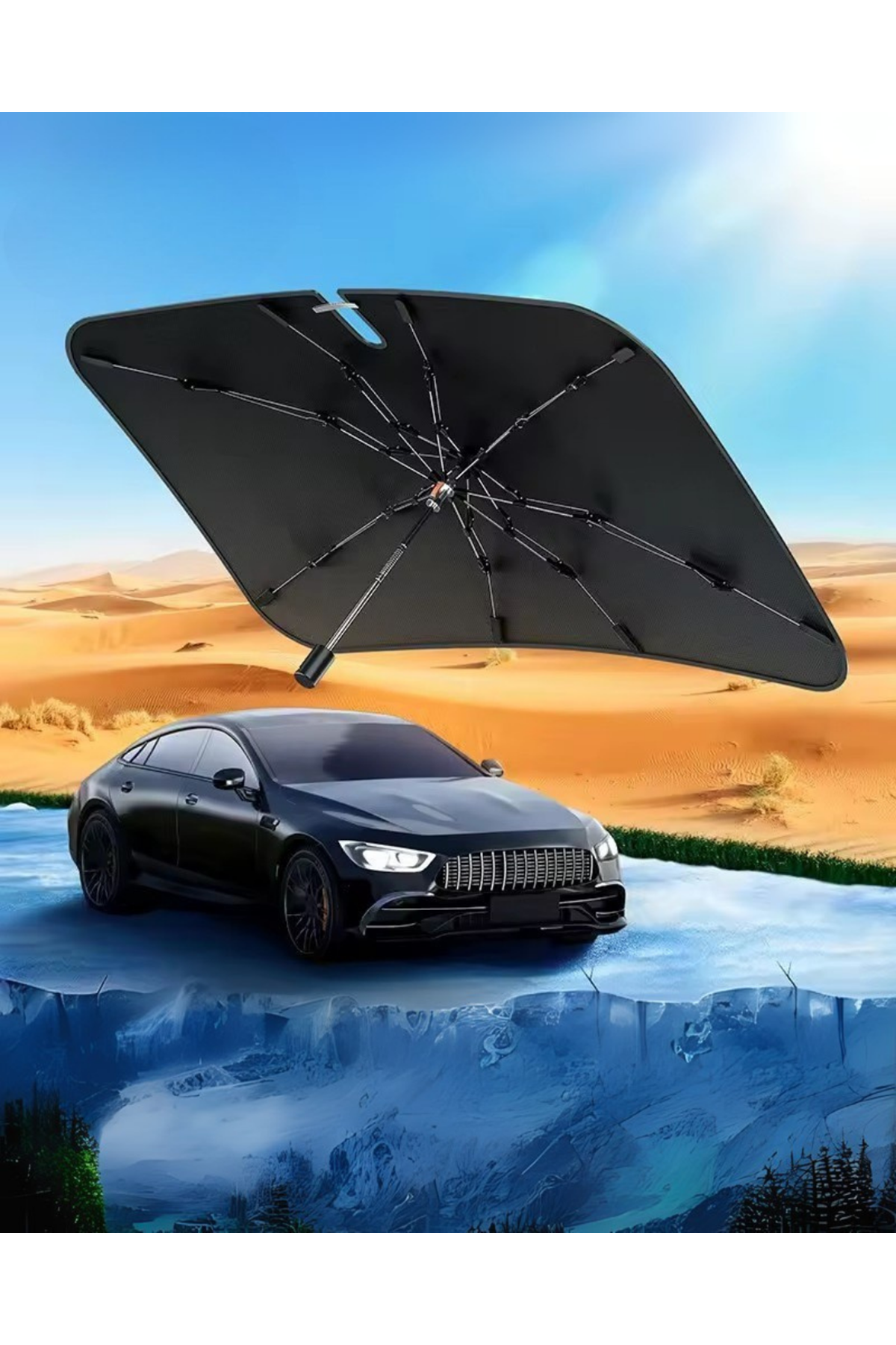 Peugeot 508, Hyundai Sonata, Citroen C5, Toyota Avensis, Fiat Egea Uyumlu Oto Şemsiye
