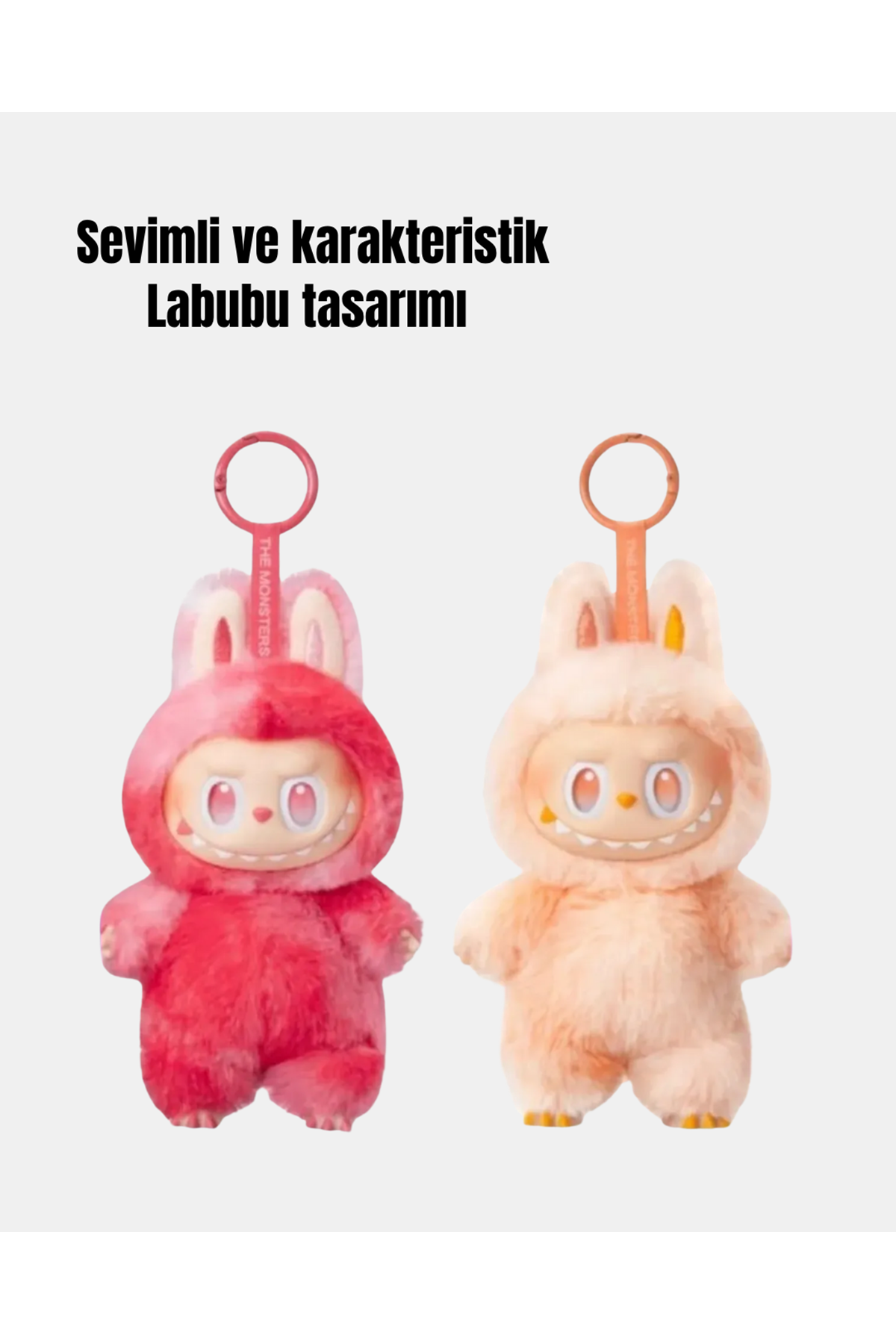 Dekoratif Labubu Karakter Figürü – Kaliteli Peluş Malzeme