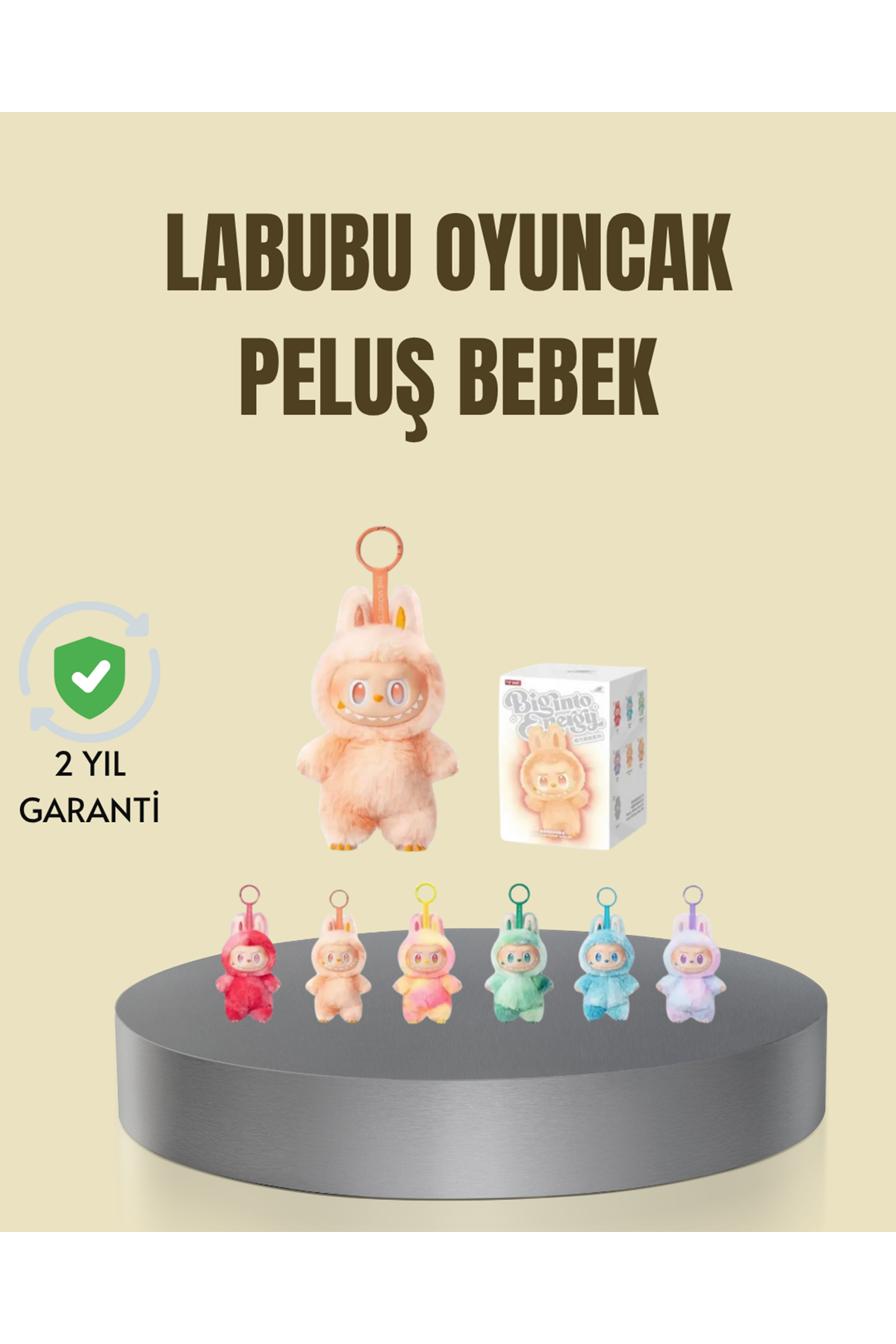 Dekoratif Labubu Peluş Figür Oyuncak Yeni Seri