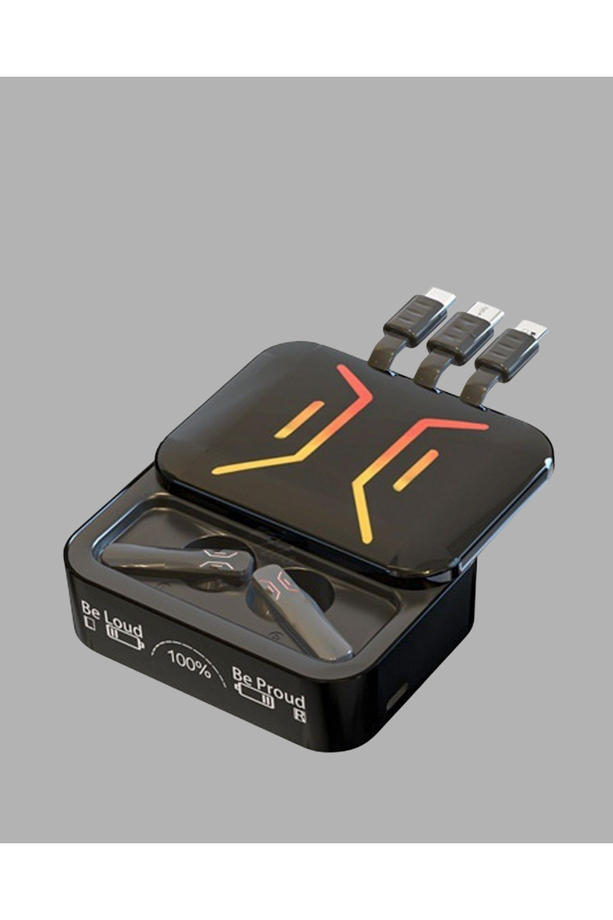 Kablosuz Bluetooth 5.0 Kulaklık – 300mAh Şarj Kutusu