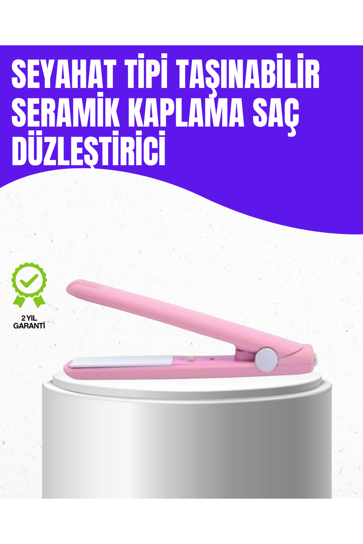 Otomatik Güç Ayarlı, Yaylı Sistemli Kısa Saç Kıvırıcı – Çekmeden ve Kırmadan Şekillendirme