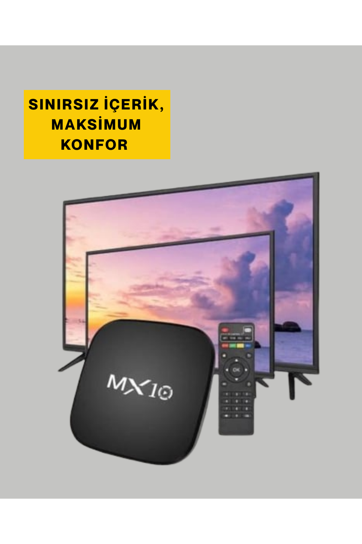 2 GB RAM 8 GB Hafıza 4K Video Destekli Android Medya Cihazı